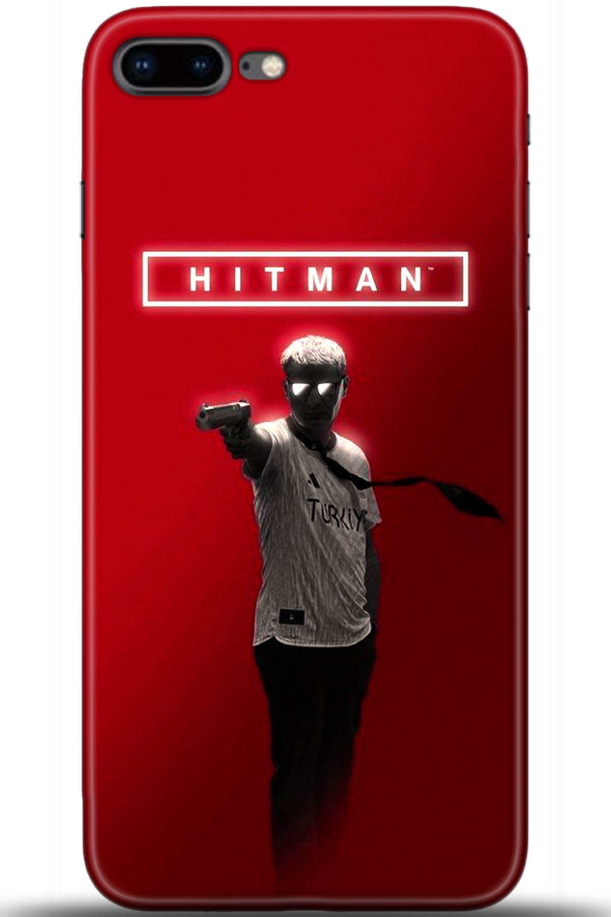 Apple iPhone 8 Plus Uyumlu Kılıf HD Baskılı Kılıf - Followed Institution 5510