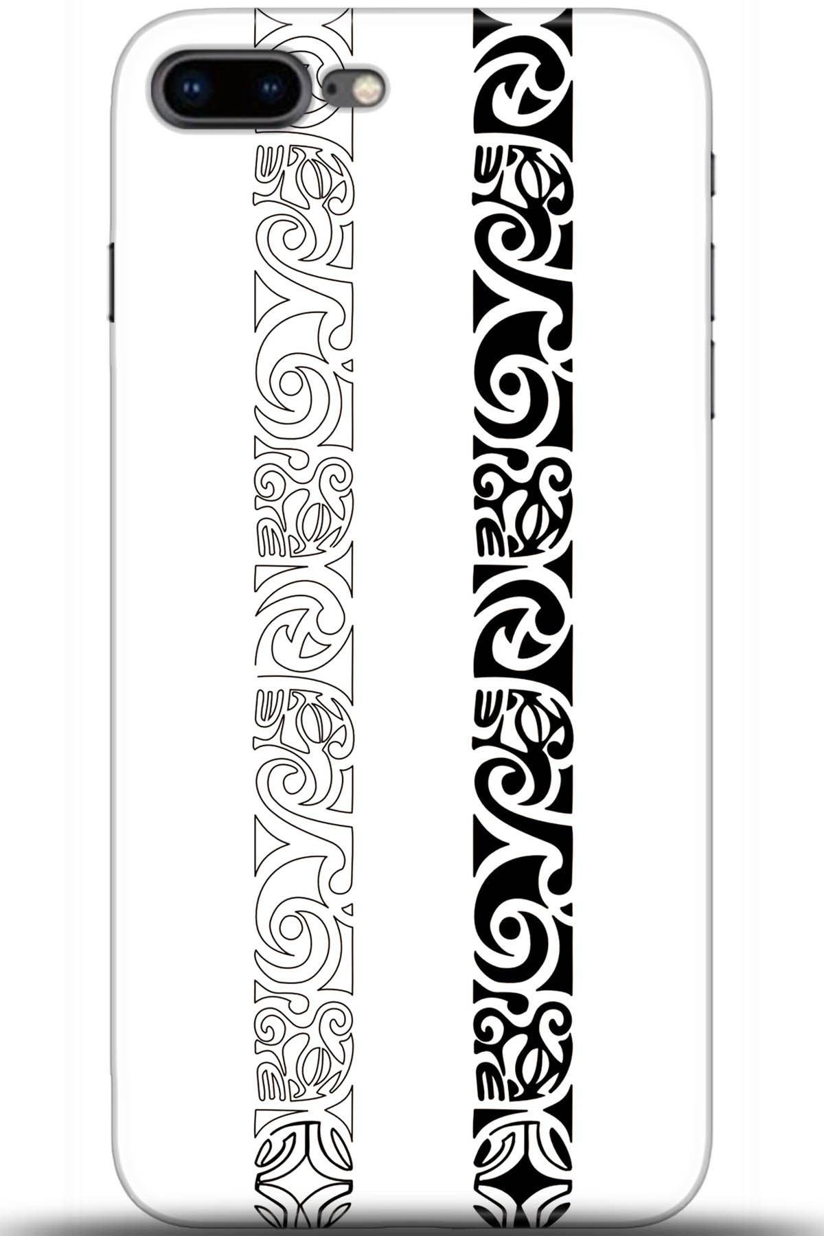 Apple iPhone 8 Plus Uyumlu Kılıf HD Baskılı Kılıf - Followed Institution 5546