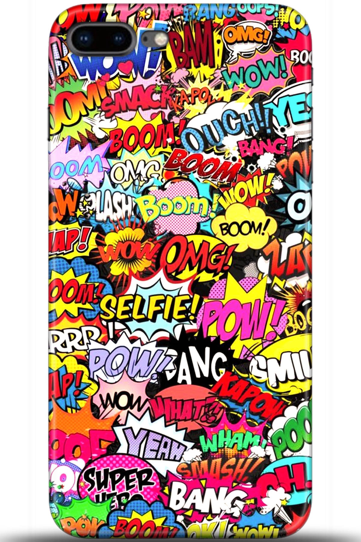 Apple iPhone 8 Plus Uyumlu Kılıf HD Baskılı Kılıf - Followed Institution 5552