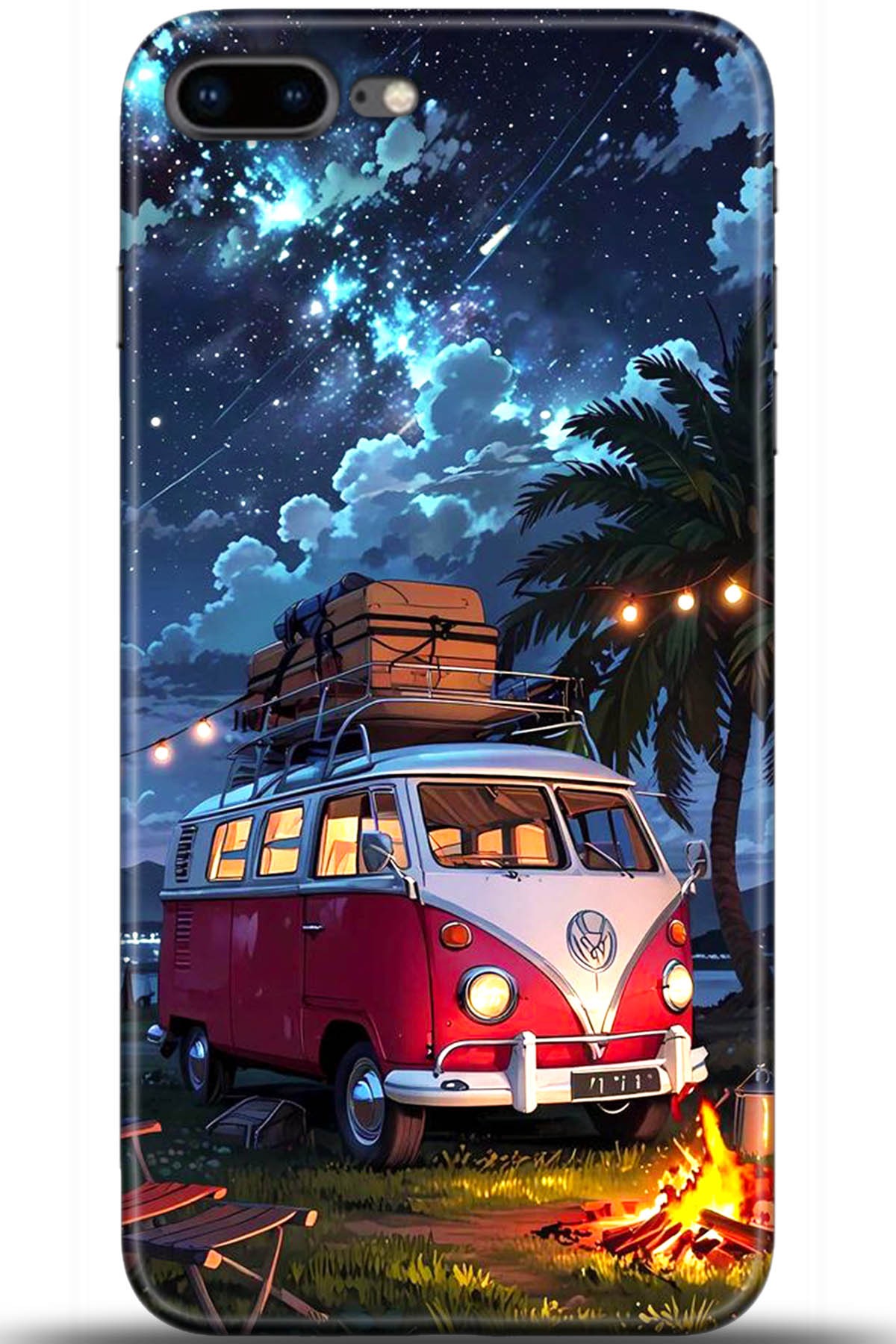 Apple iPhone 8 Plus Uyumlu Kılıf HD Baskılı Kılıf - Followed Institution 5564