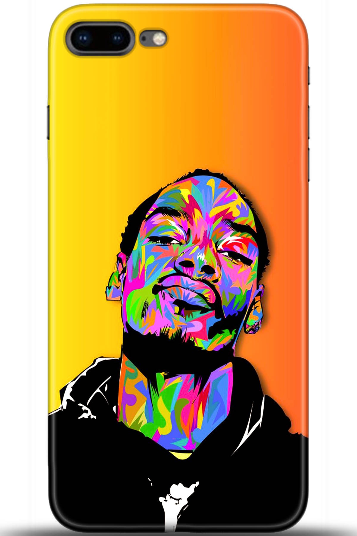 Apple iPhone 8 Plus Uyumlu Kılıf HD Baskılı Kılıf - Followed Institution 5573