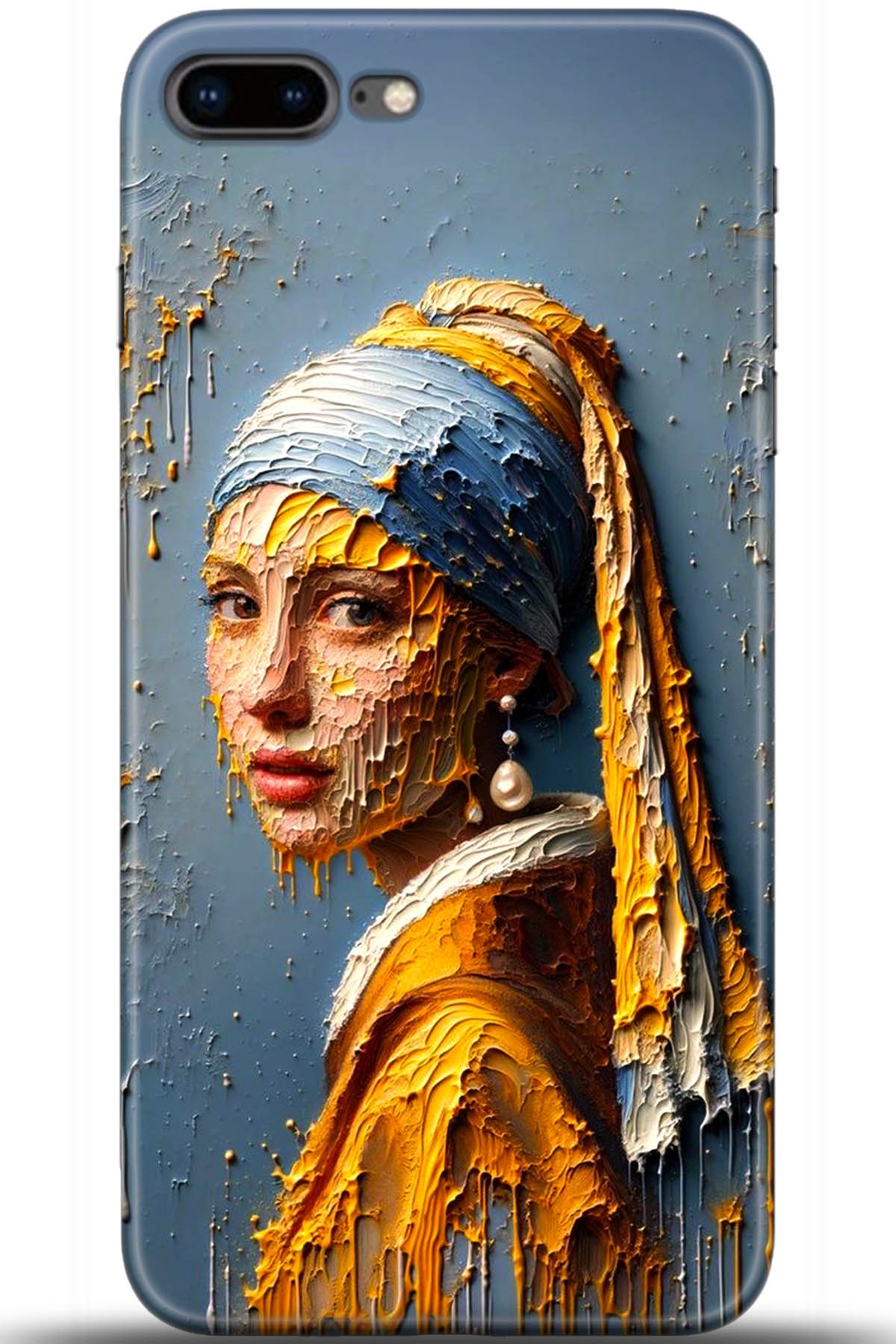 Apple iPhone 8 Plus Uyumlu Kılıf HD Baskılı Kılıf - Followed Institution 5585