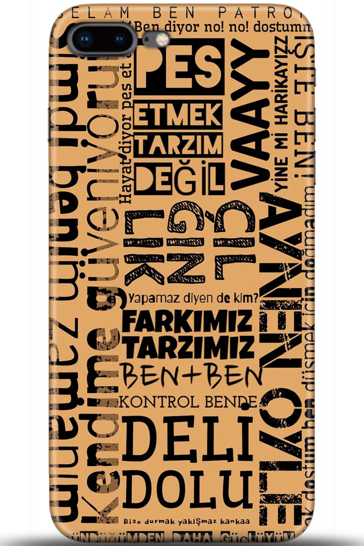 Apple iPhone 8 Plus Uyumlu Kılıf HD Baskılı Kılıf - Followed Institution 5588