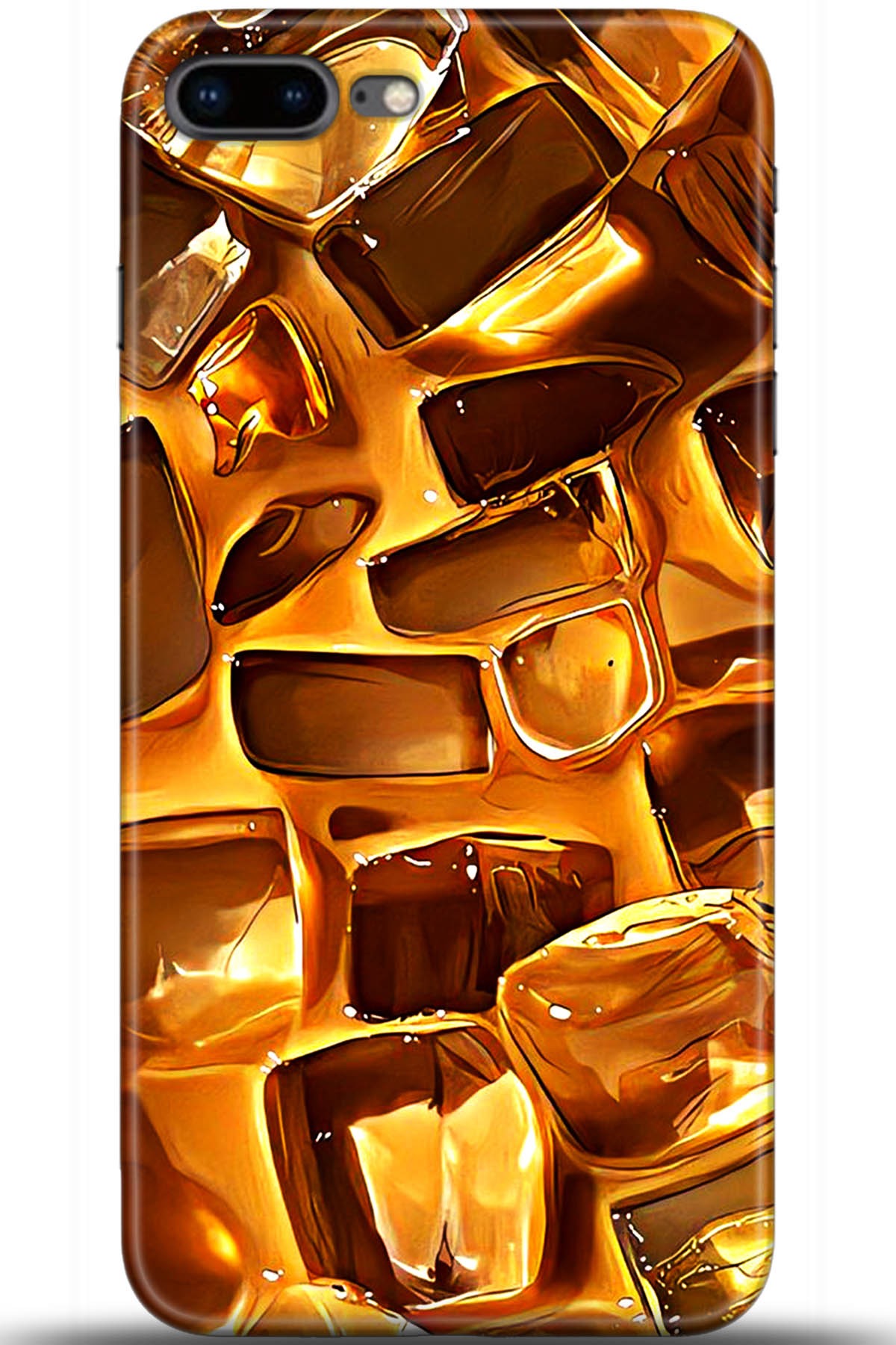 Apple iPhone 8 Plus Uyumlu Kılıf HD Baskılı Kılıf - Followed Institution 5614