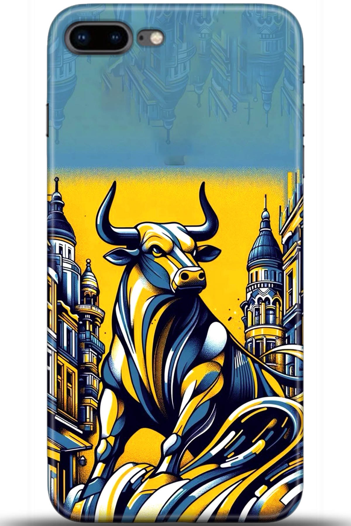 Apple iPhone 8 Plus Uyumlu Kılıf HD Baskılı Kılıf - Followed Institution 5661