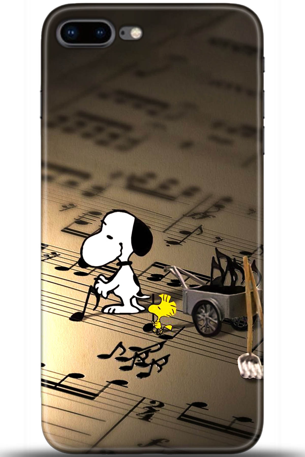 Apple iPhone 8 Plus Uyumlu Kılıf HD Baskılı Kılıf - Followed Institution 5706