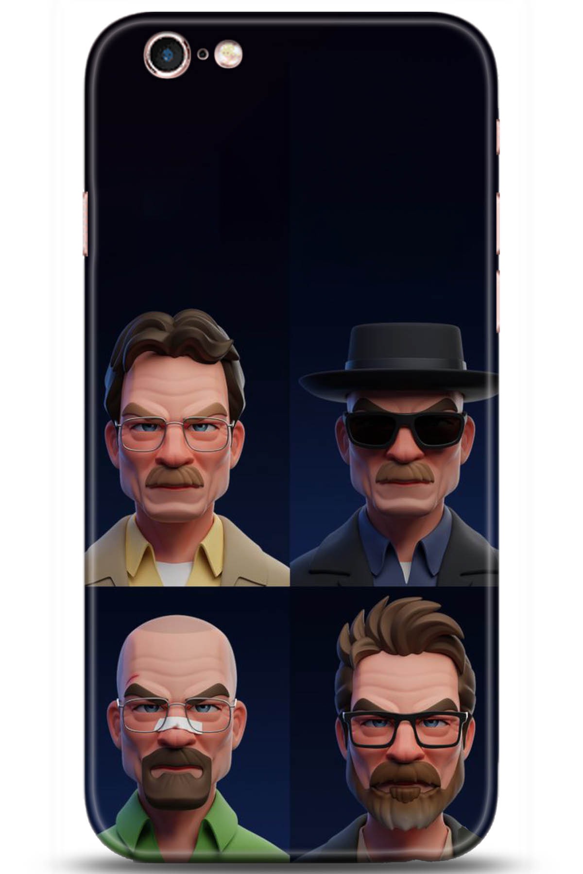 Apple iPhone 6S Uyumlu Kılıf HD Baskılı Kılıf - Followed Institution 5068