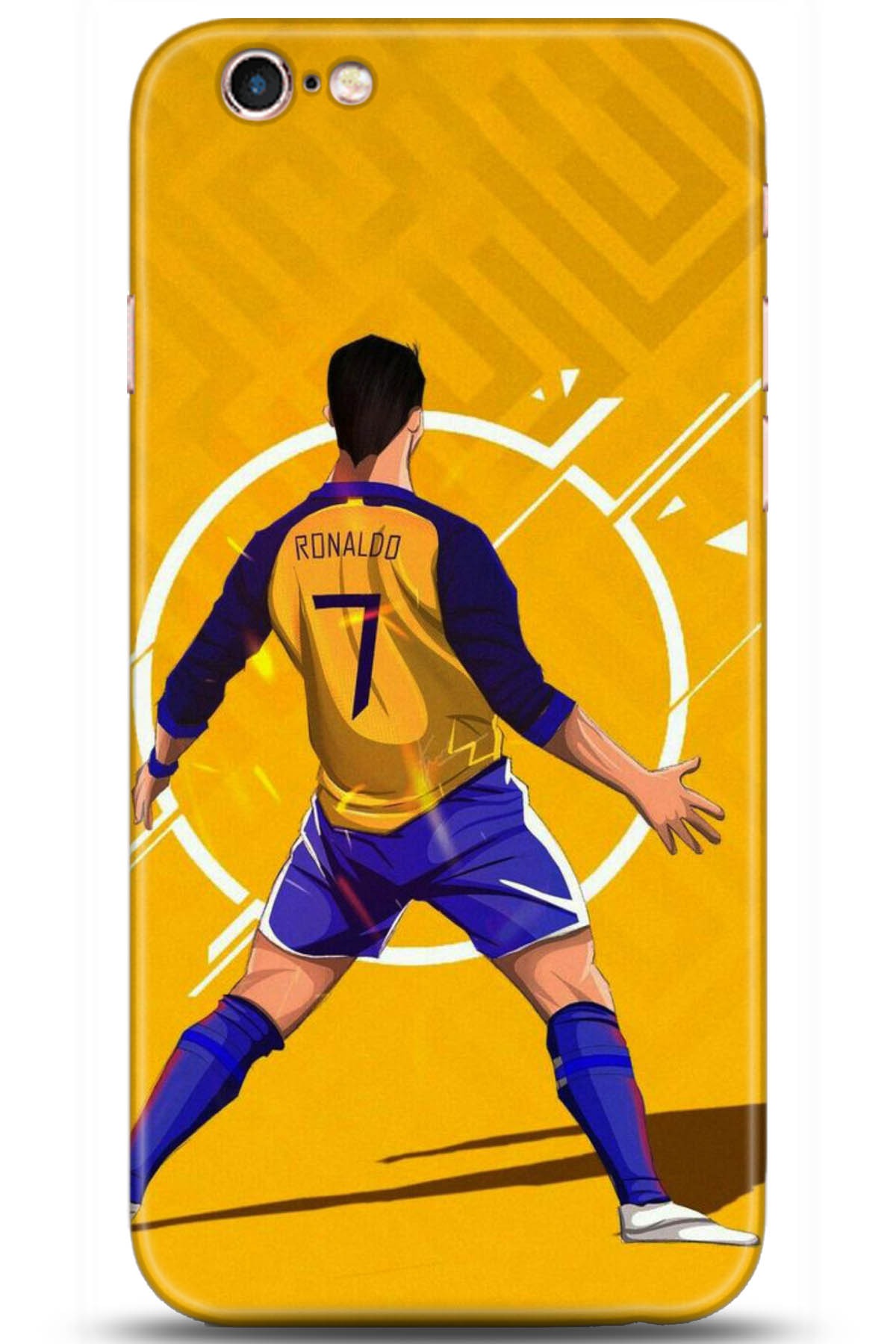 Apple iPhone 6S Uyumlu Kılıf HD Baskılı Kılıf - Followed Institution 5093