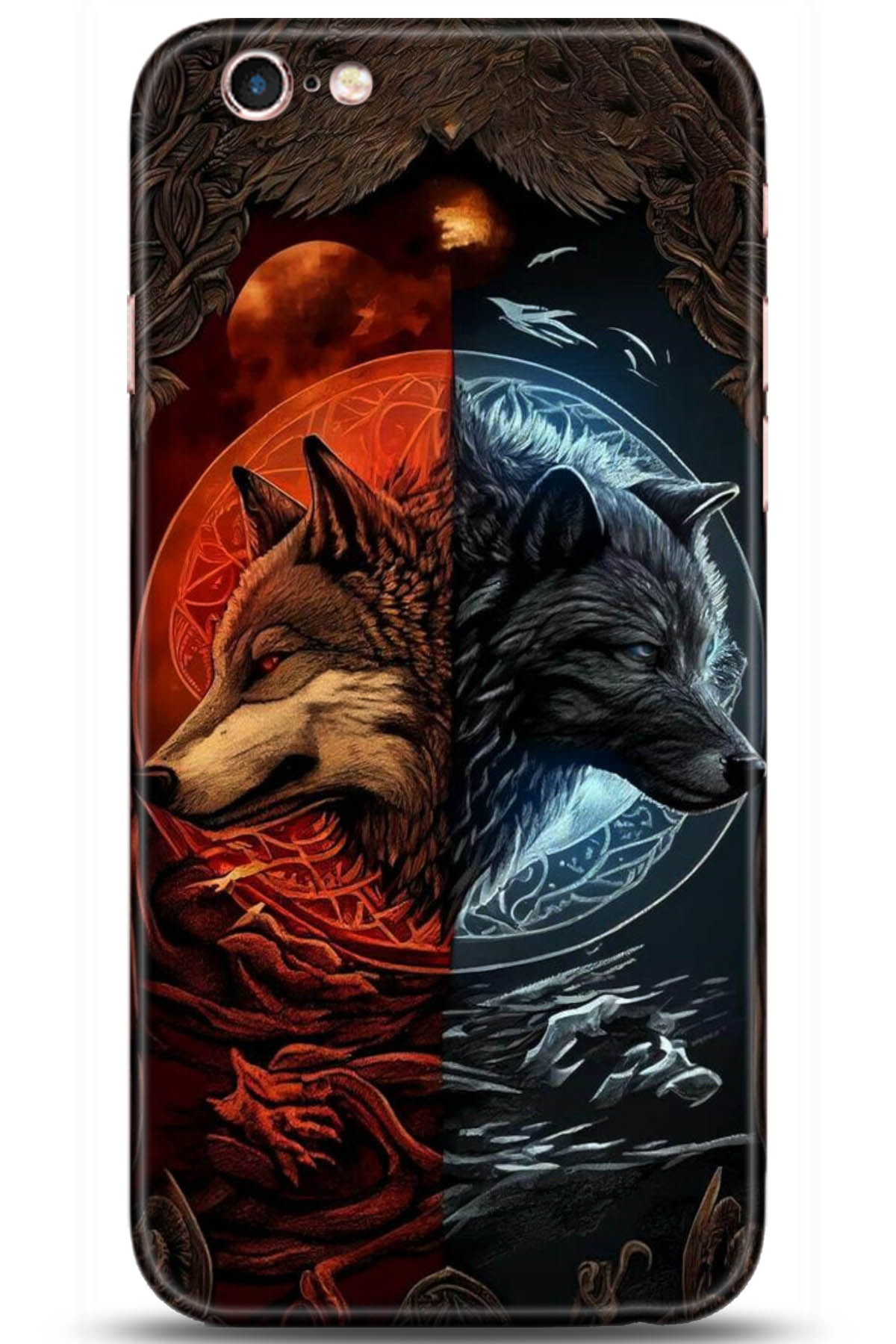 Apple iPhone 6S Uyumlu Kılıf HD Baskılı Kılıf - Followed Institution 5136