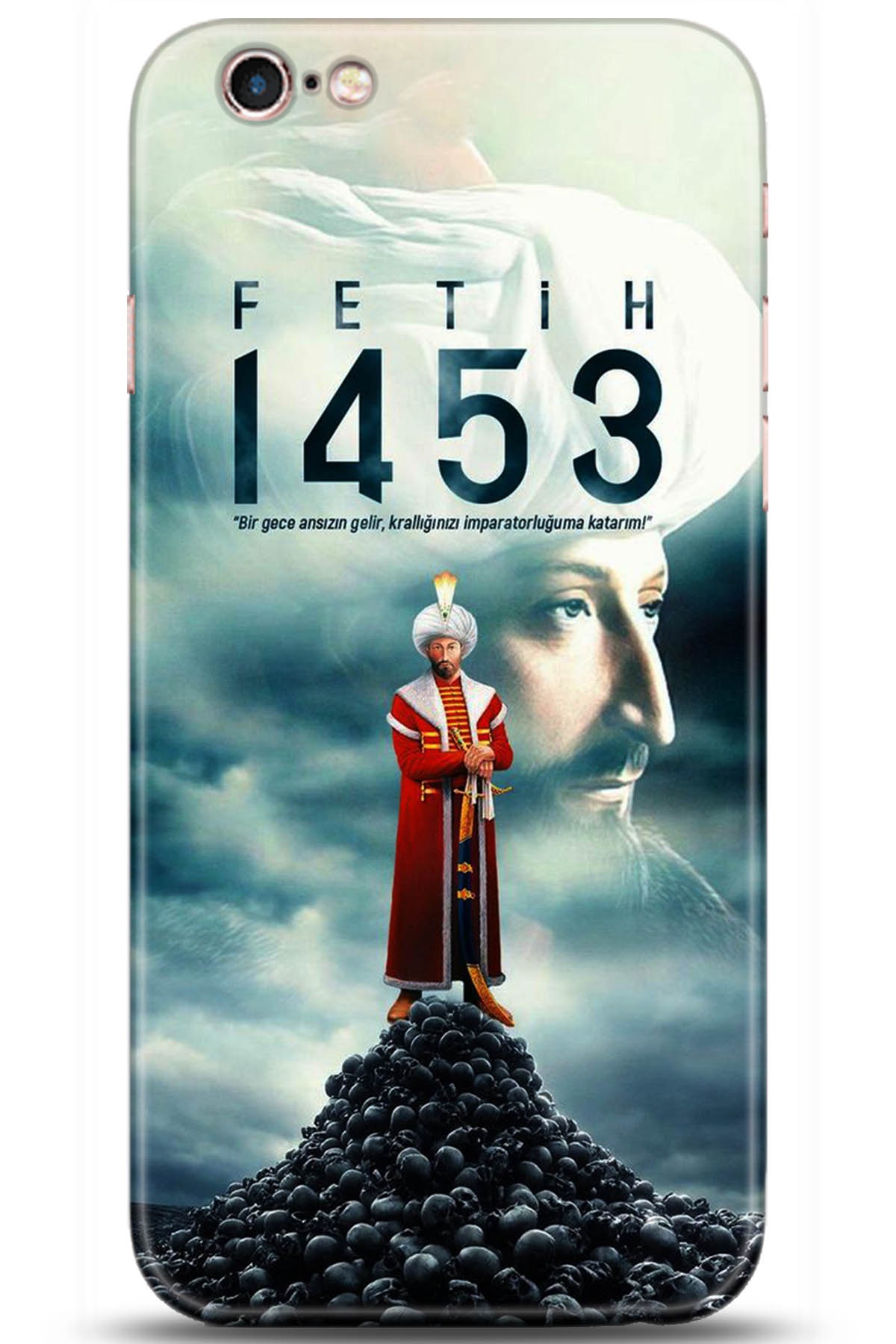 Apple iPhone 6S Uyumlu Kılıf HD Baskılı Kılıf - Followed Institution 5219