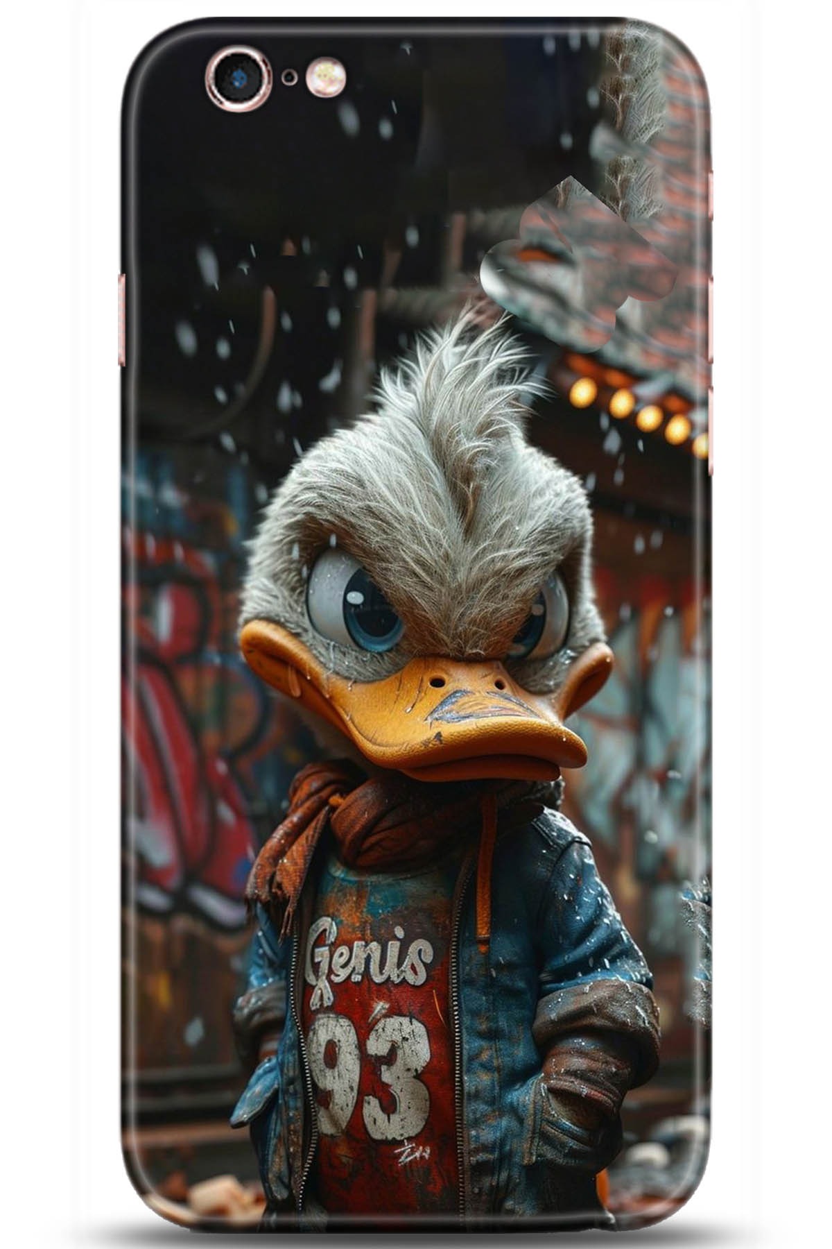 Apple iPhone 6S Uyumlu Kılıf HD Baskılı Kılıf - Followed Institution 5230