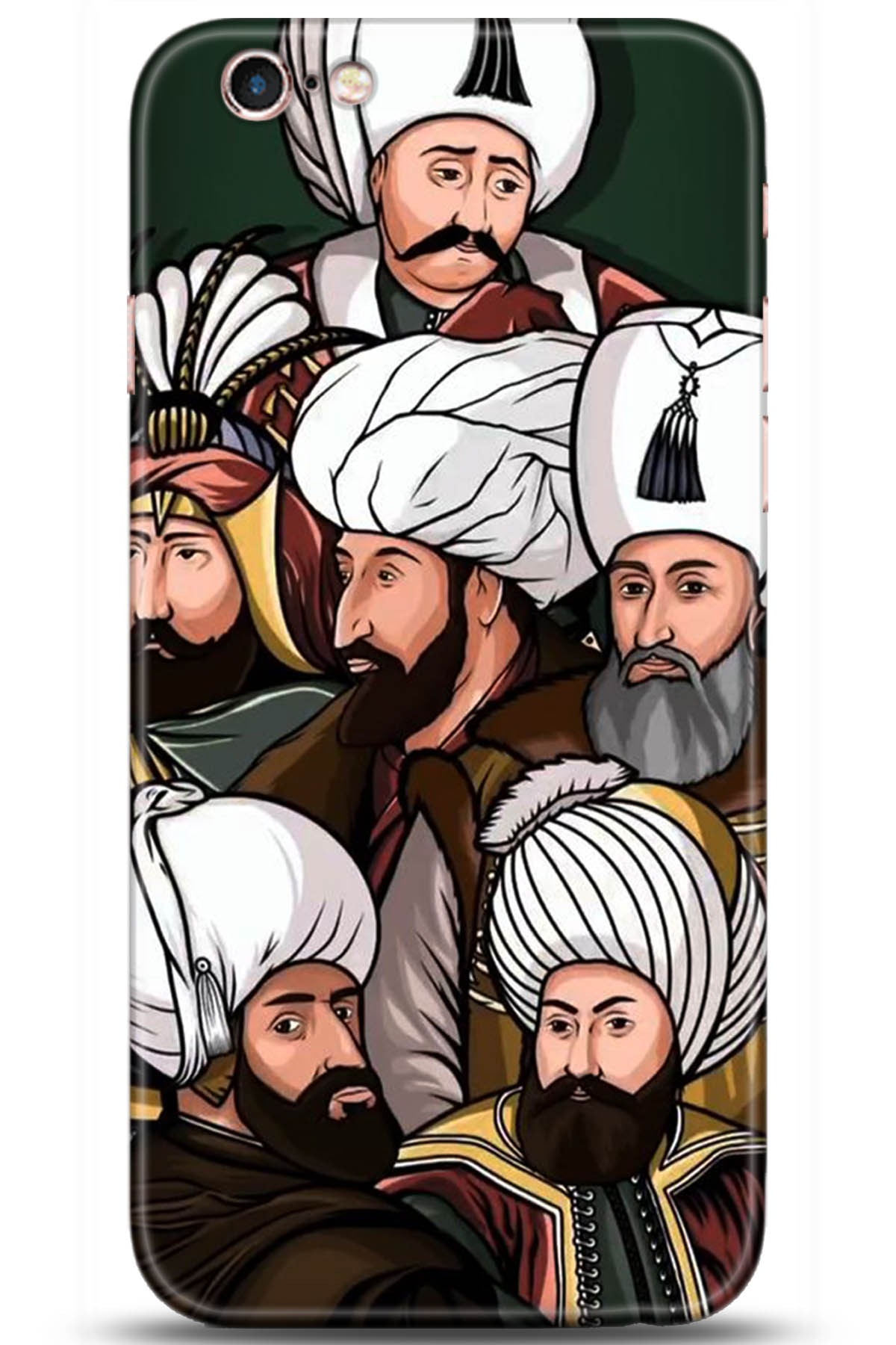 Apple iPhone 6S Uyumlu Kılıf HD Baskılı Kılıf - Followed Institution 5289