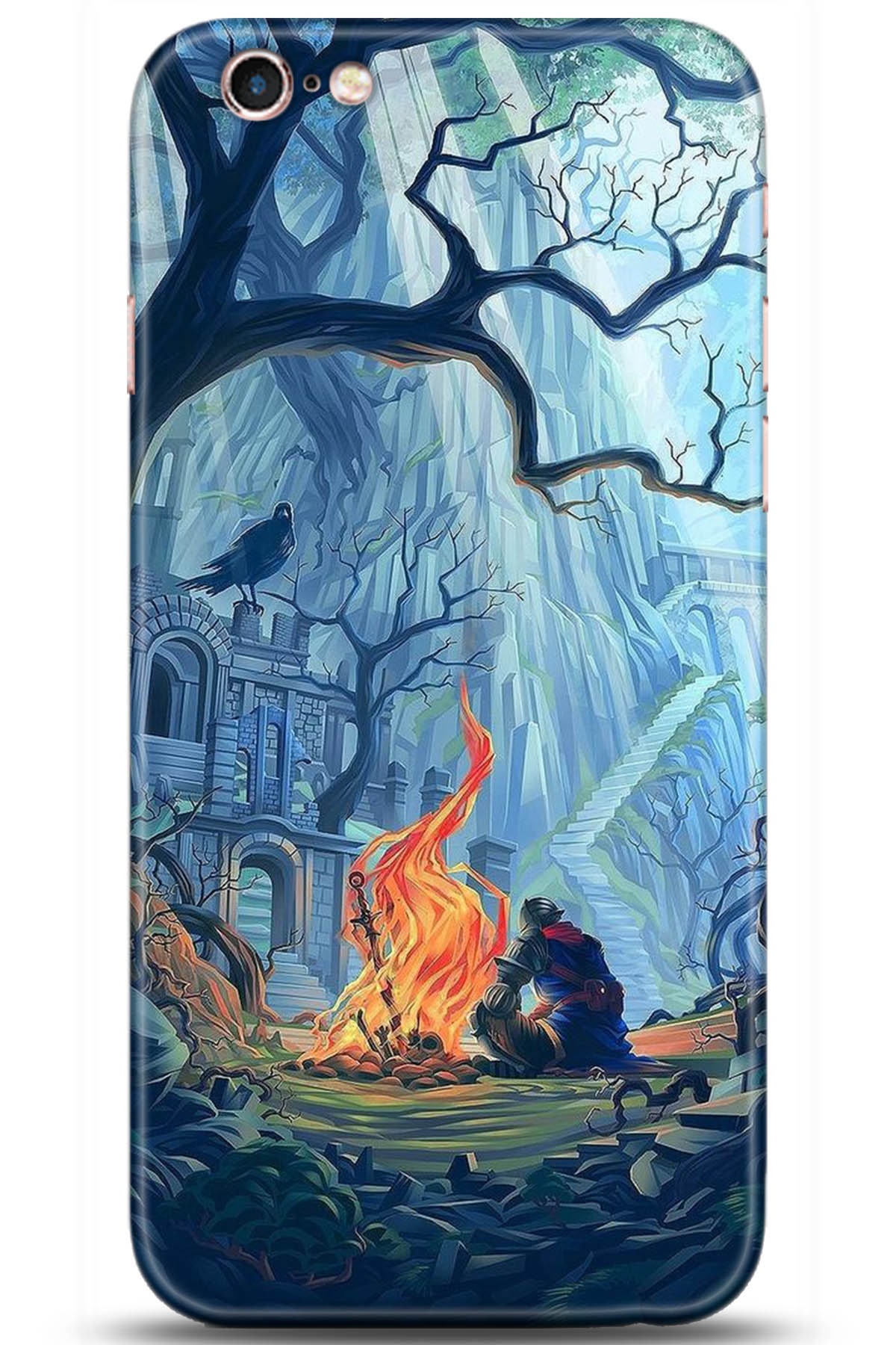 Apple iPhone 6S Uyumlu Kılıf HD Baskılı Kılıf - Followed Institution 5308