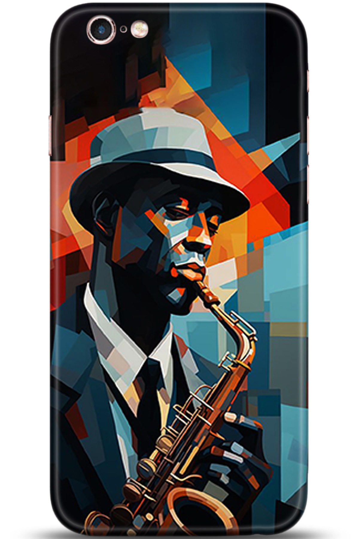 Apple iPhone 6S Uyumlu Kılıf HD Baskılı Kılıf - Followed Institution 5326