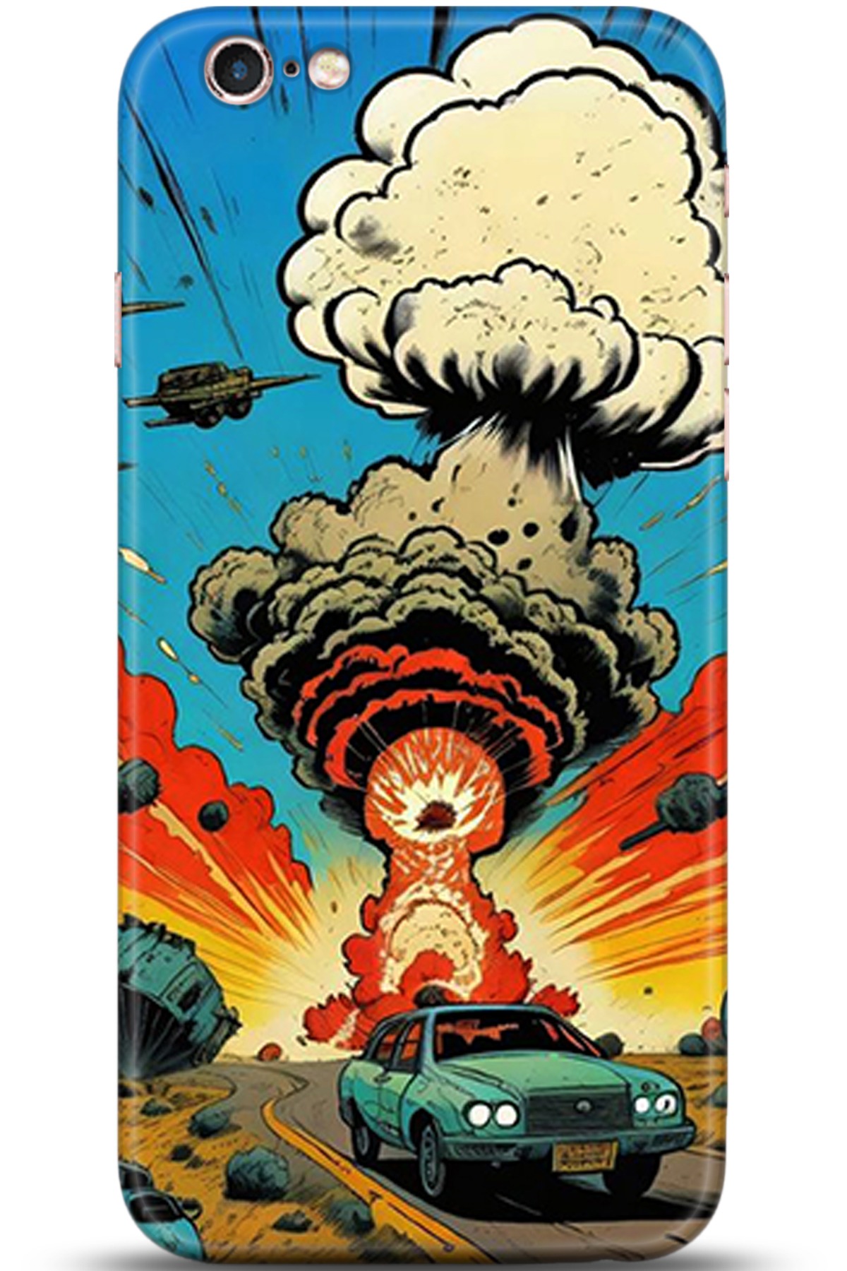 Apple iPhone 6S Uyumlu Kılıf HD Baskılı Kılıf - Followed Institution 5361