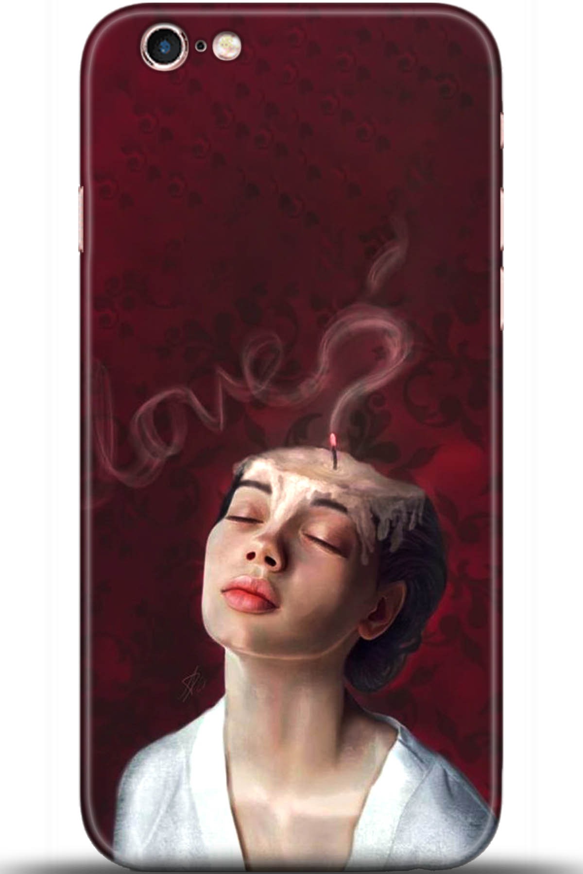 Apple iPhone 6S Uyumlu Kılıf HD Baskılı Kılıf - Followed Institution 5680