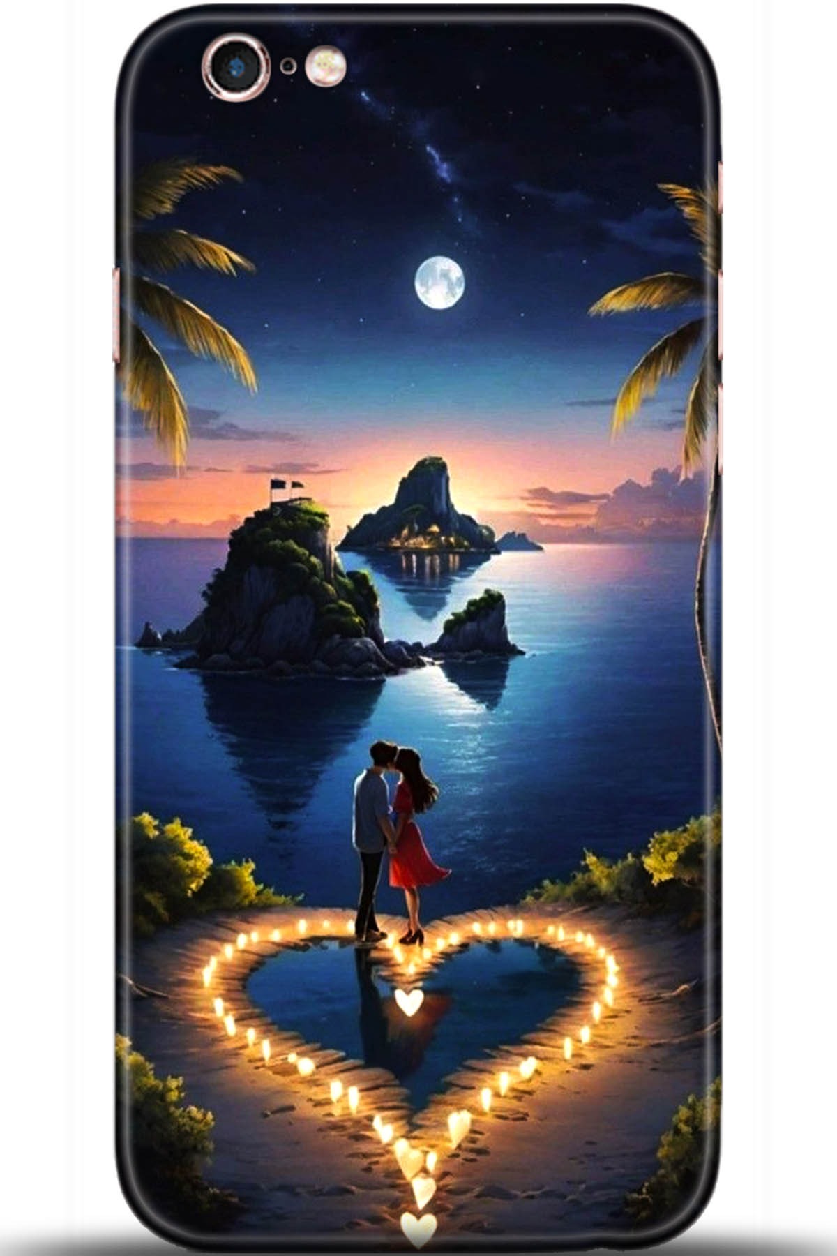 Apple iPhone 6S Uyumlu Kılıf HD Baskılı Kılıf - Followed Institution 5692