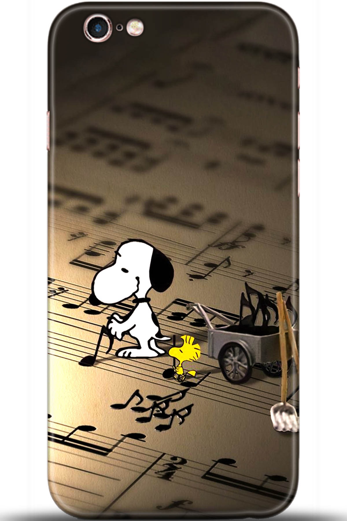 Apple iPhone 6S Uyumlu Kılıf HD Baskılı Kılıf - Followed Institution 5706