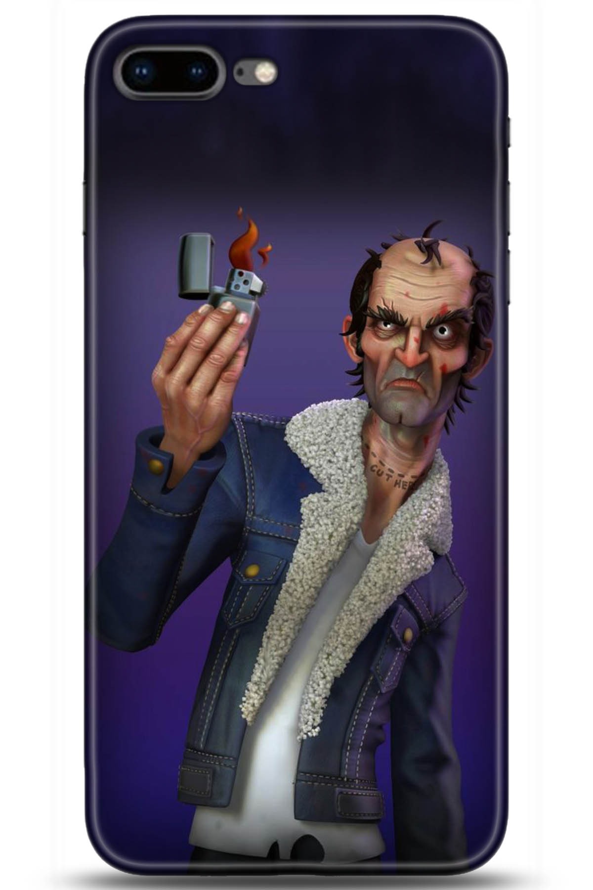 Apple iPhone 7 Plus Uyumlu Kılıf HD Baskılı Kılıf - Followed Institution 5038