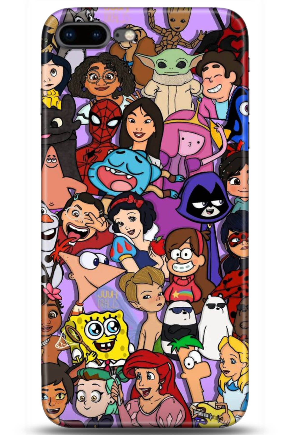 Apple iPhone 7 Plus Uyumlu Kılıf HD Baskılı Kılıf - Followed Institution 5168