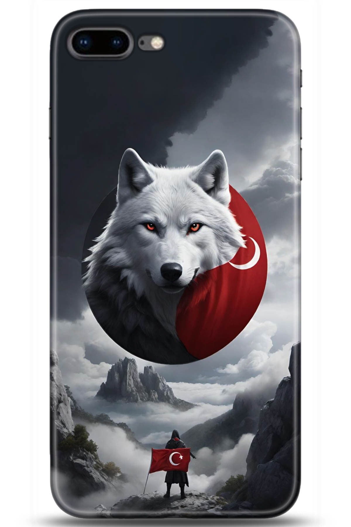 Apple iPhone 7 Plus Uyumlu Kılıf HD Baskılı Kılıf - Followed Institution 5189