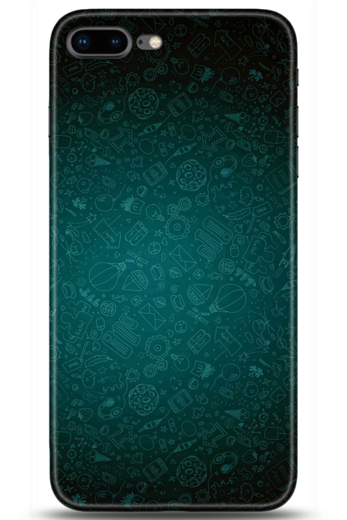 Apple iPhone 7 Plus Uyumlu Kılıf HD Baskılı Kılıf - Followed Institution 5255