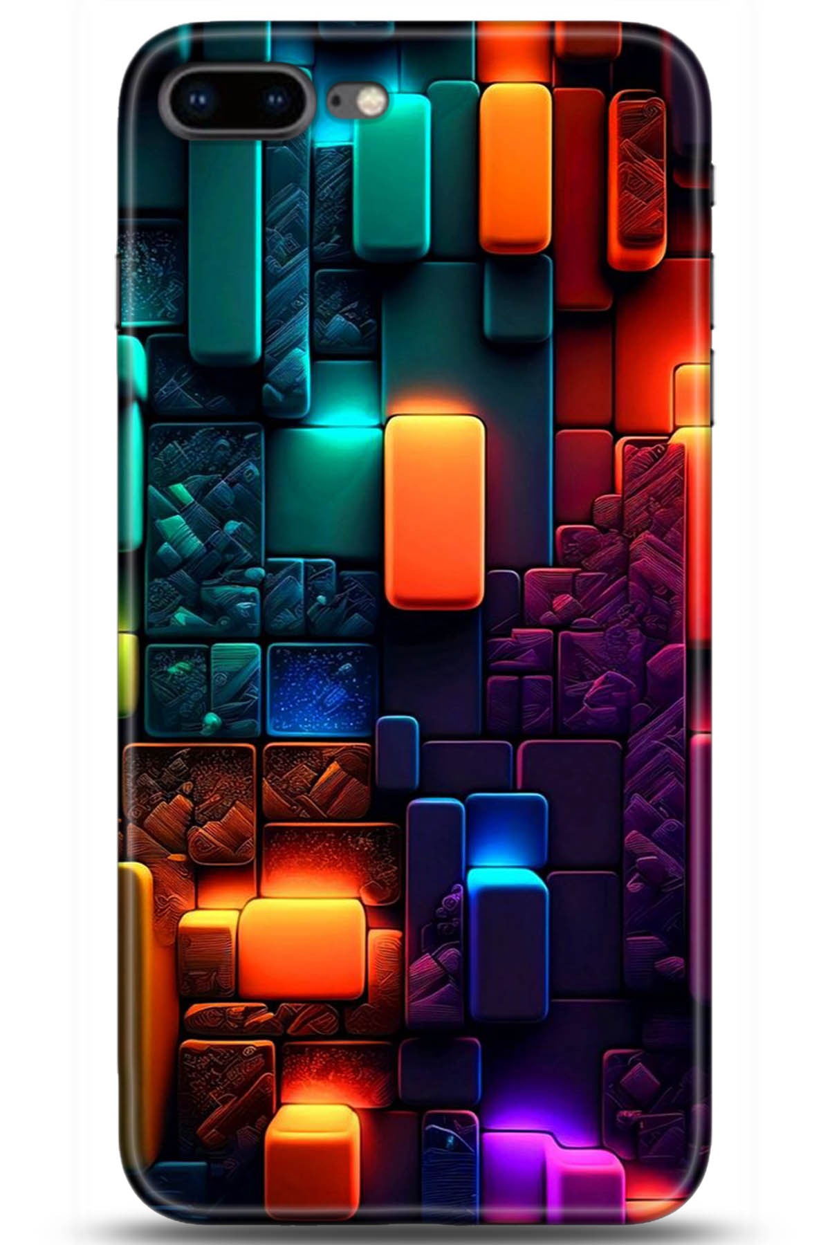 Apple iPhone 7 Plus Uyumlu Kılıf HD Baskılı Kılıf - Followed Institution 5266