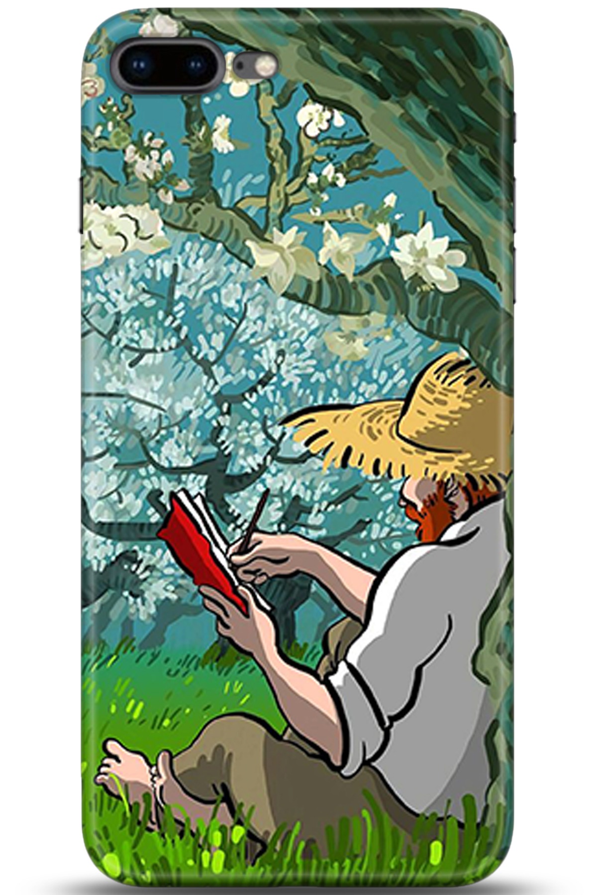 Apple iPhone 7 Plus Uyumlu Kılıf HD Baskılı Kılıf - Followed Institution 5343