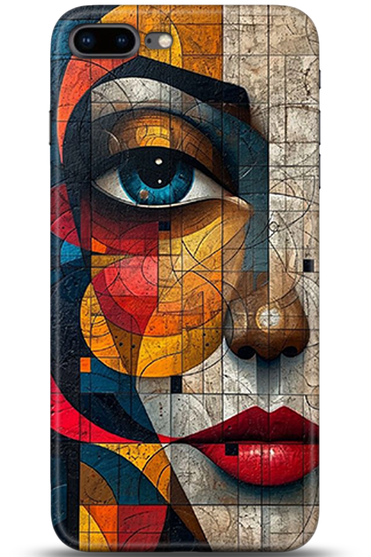 Apple iPhone 7 Plus Uyumlu Kılıf HD Baskılı Kılıf - Followed Institution 5366