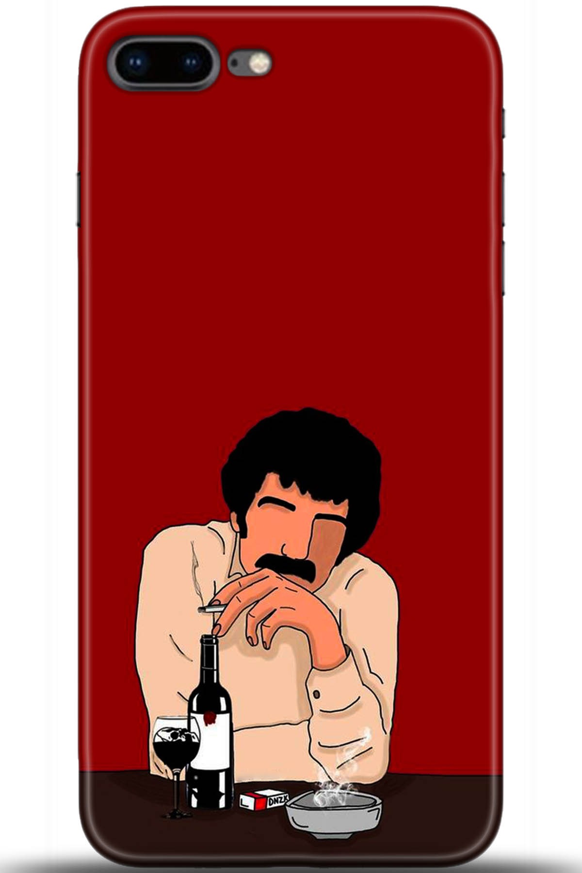 Apple iPhone 7 Plus Uyumlu Kılıf HD Baskılı Kılıf - Followed Institution 5396