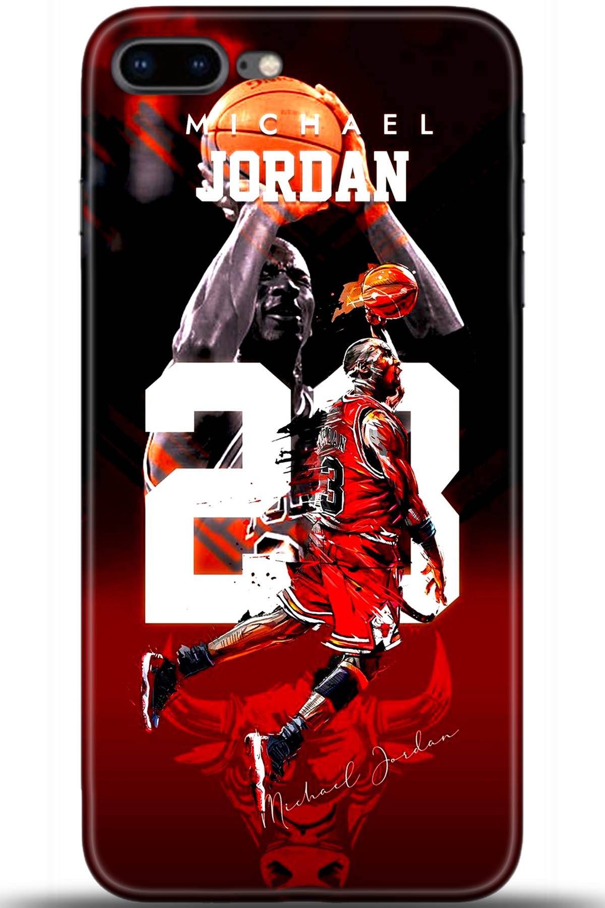 Apple iPhone 7 Plus Uyumlu Kılıf HD Baskılı Kılıf - Followed Institution 5400