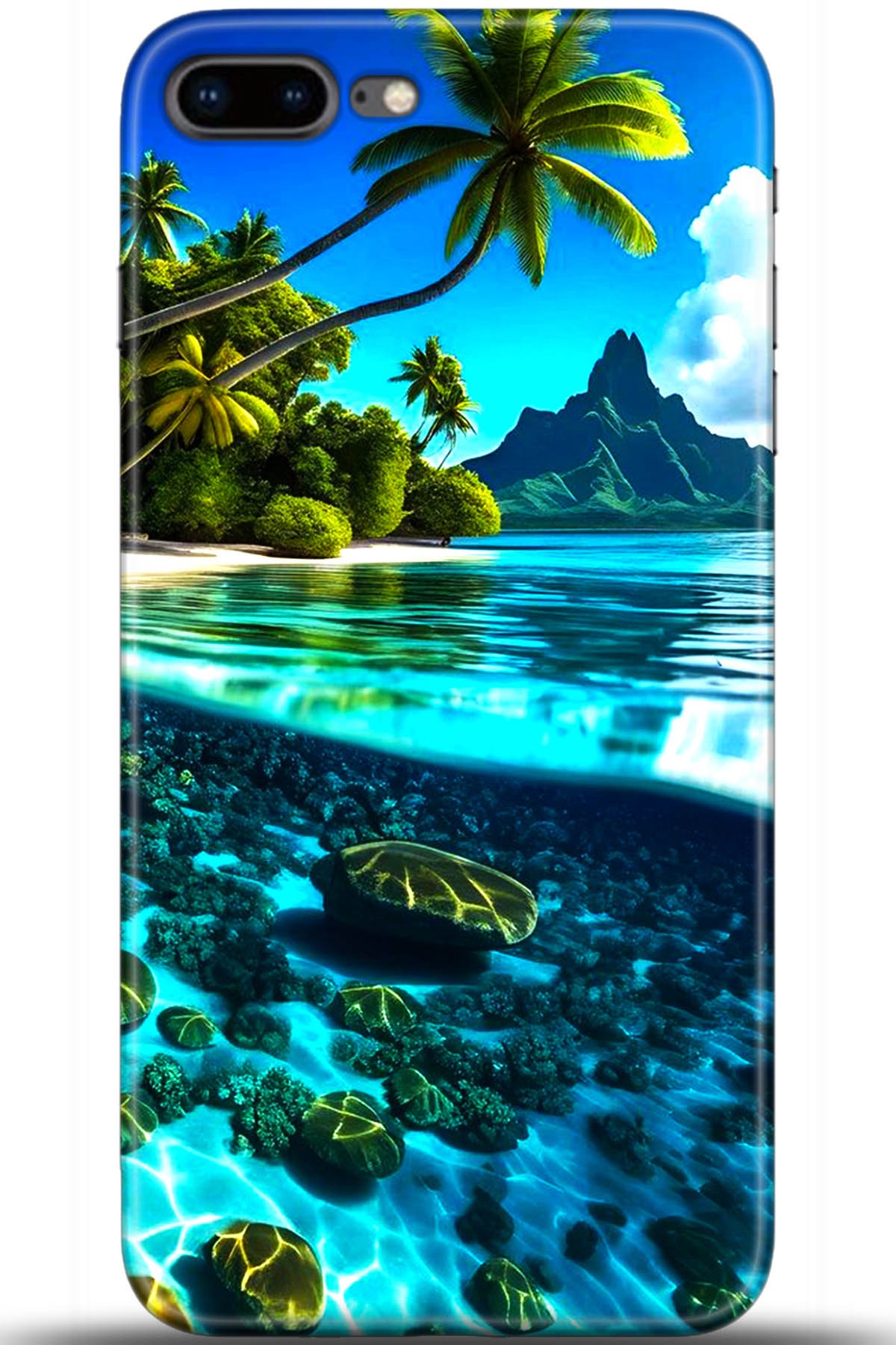 Apple iPhone 7 Plus Uyumlu Kılıf HD Baskılı Kılıf - Followed Institution 5491