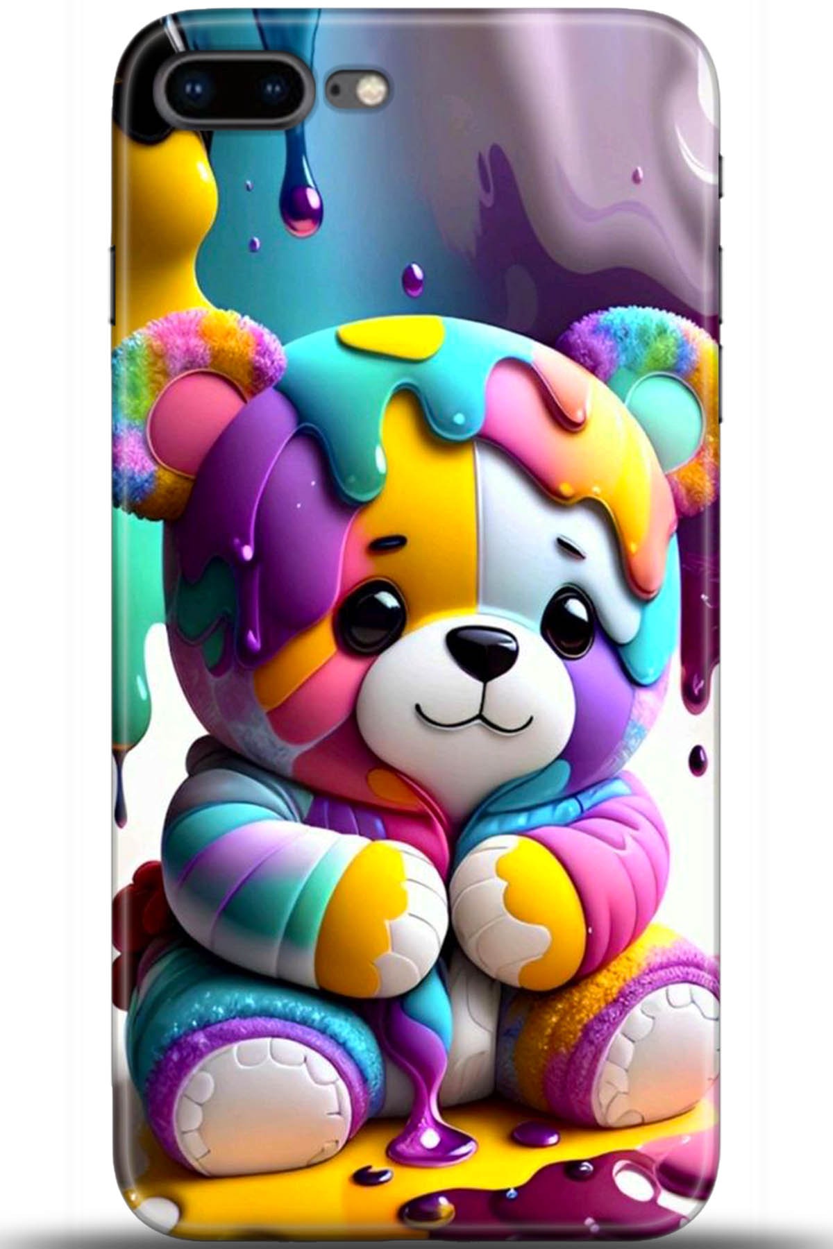 Apple iPhone 7 Plus Uyumlu Kılıf HD Baskılı Kılıf - Followed Institution 5493