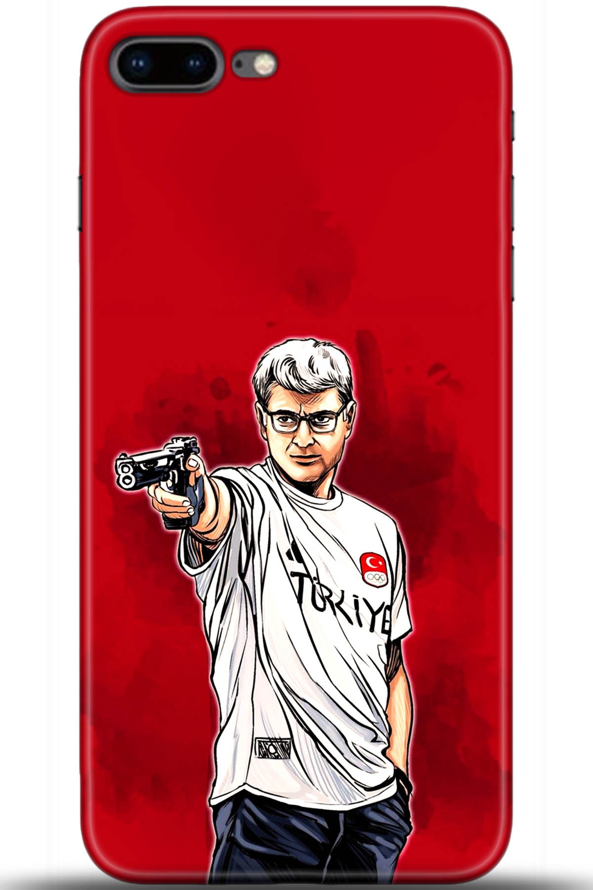 Apple iPhone 7 Plus Uyumlu Kılıf HD Baskılı Kılıf - Followed Institution 5533