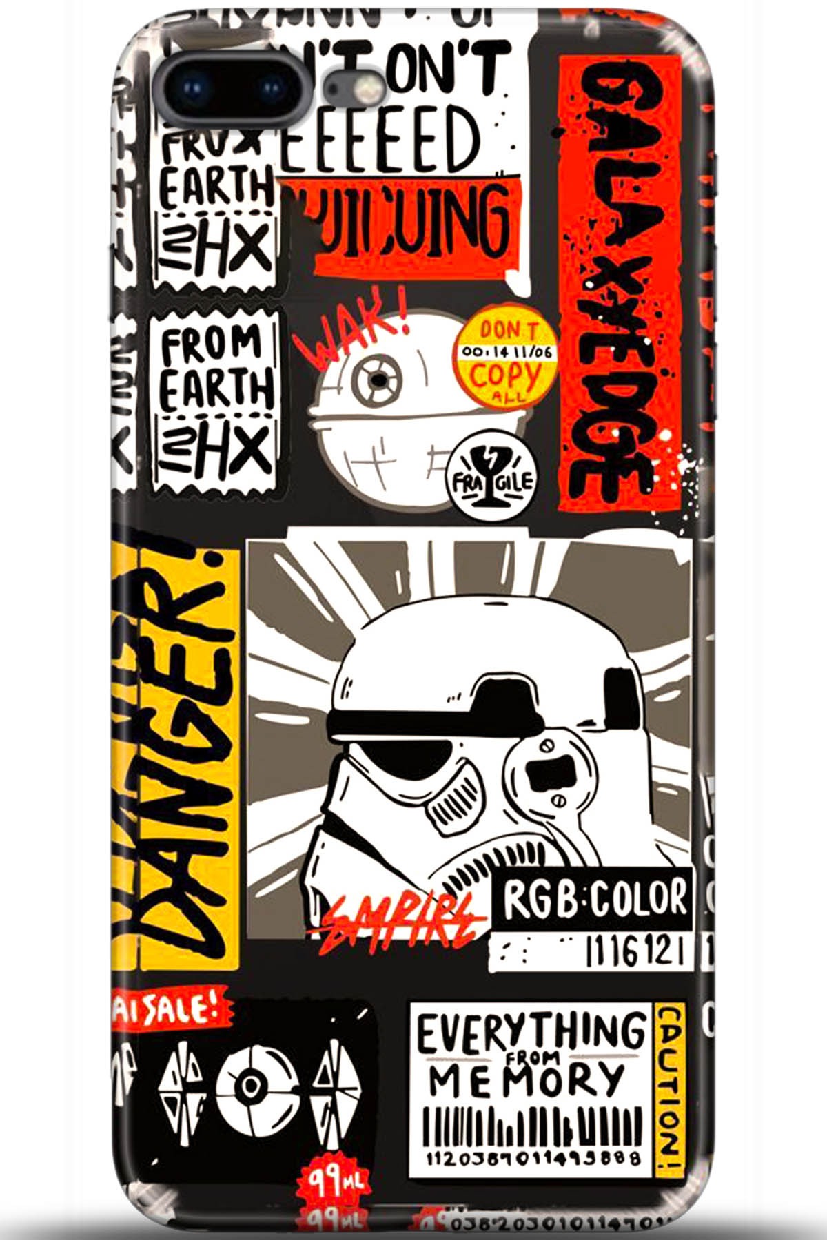 Apple iPhone 7 Plus Uyumlu Kılıf HD Baskılı Kılıf - Followed Institution 5555