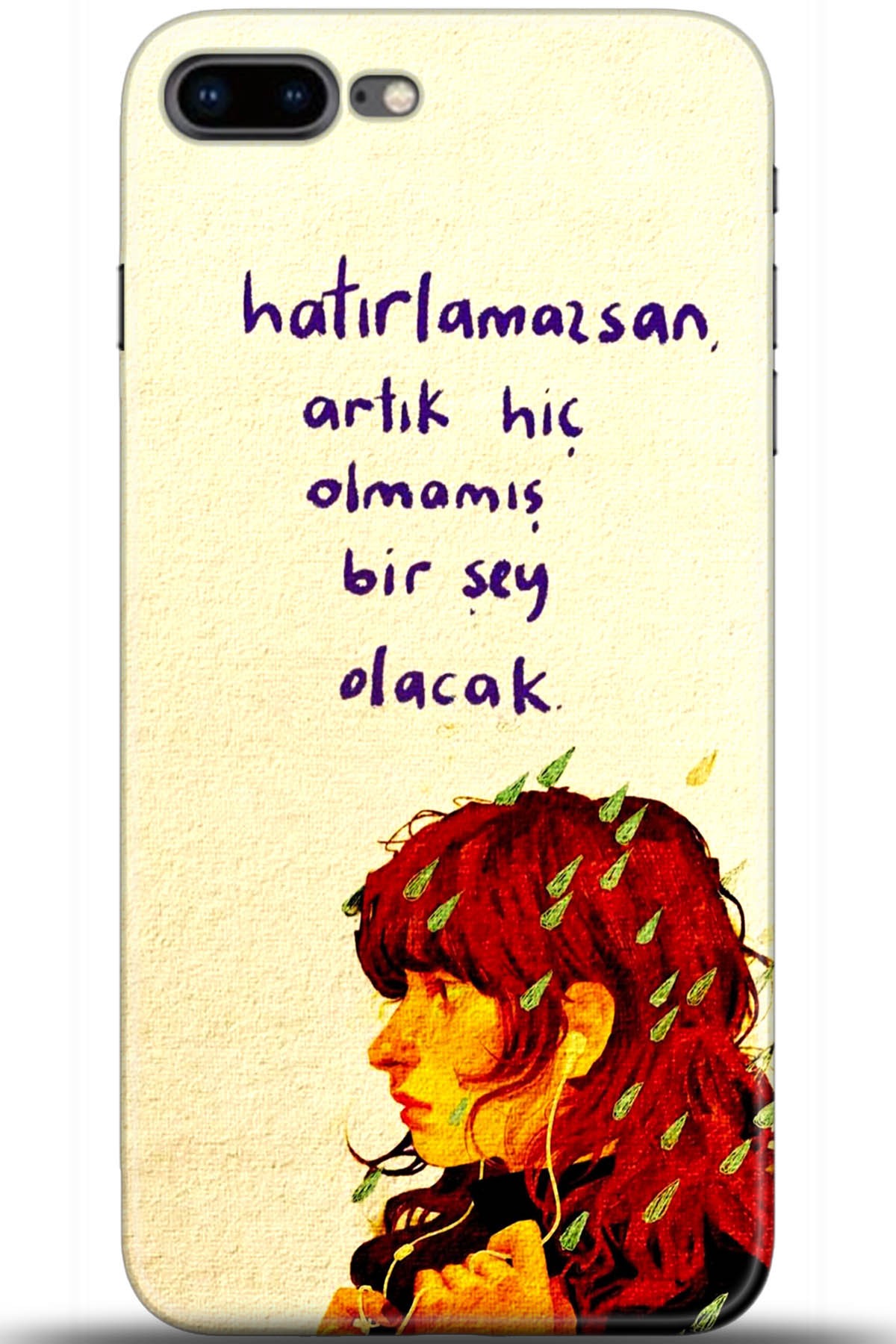 Apple iPhone 7 Plus Uyumlu Kılıf HD Baskılı Kılıf - Followed Institution 5595