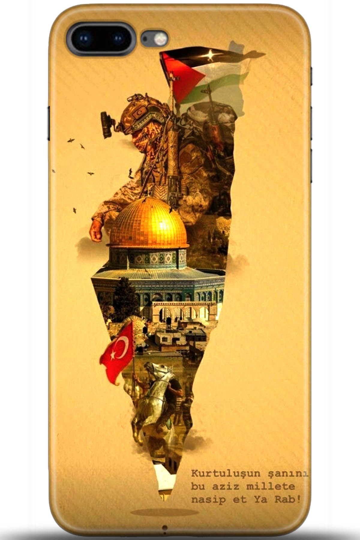 Apple iPhone 7 Plus Uyumlu Kılıf HD Baskılı Kılıf - Followed Institution 5611