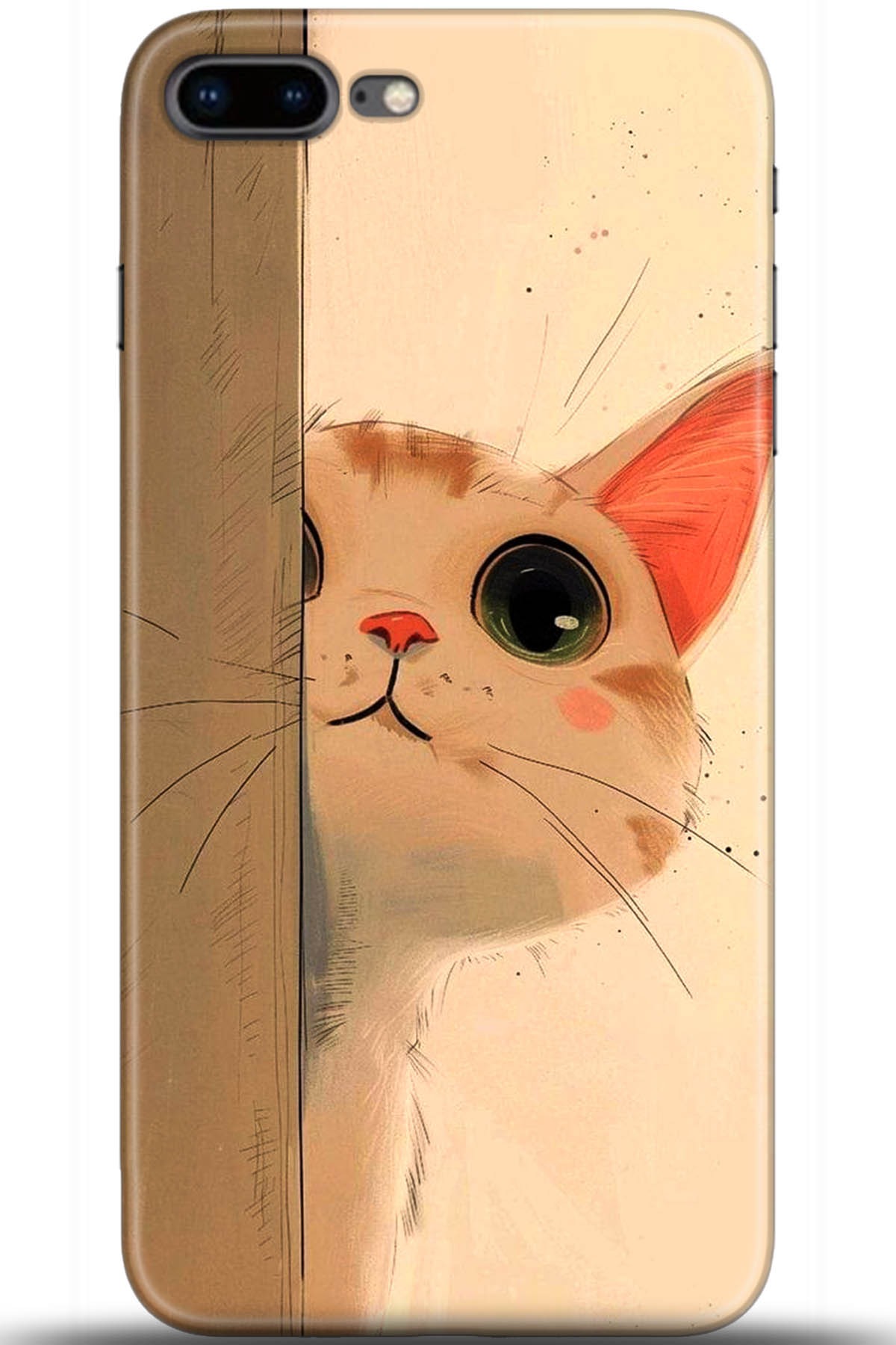 Apple iPhone 7 Plus Uyumlu Kılıf HD Baskılı Kılıf - Followed Institution 5653