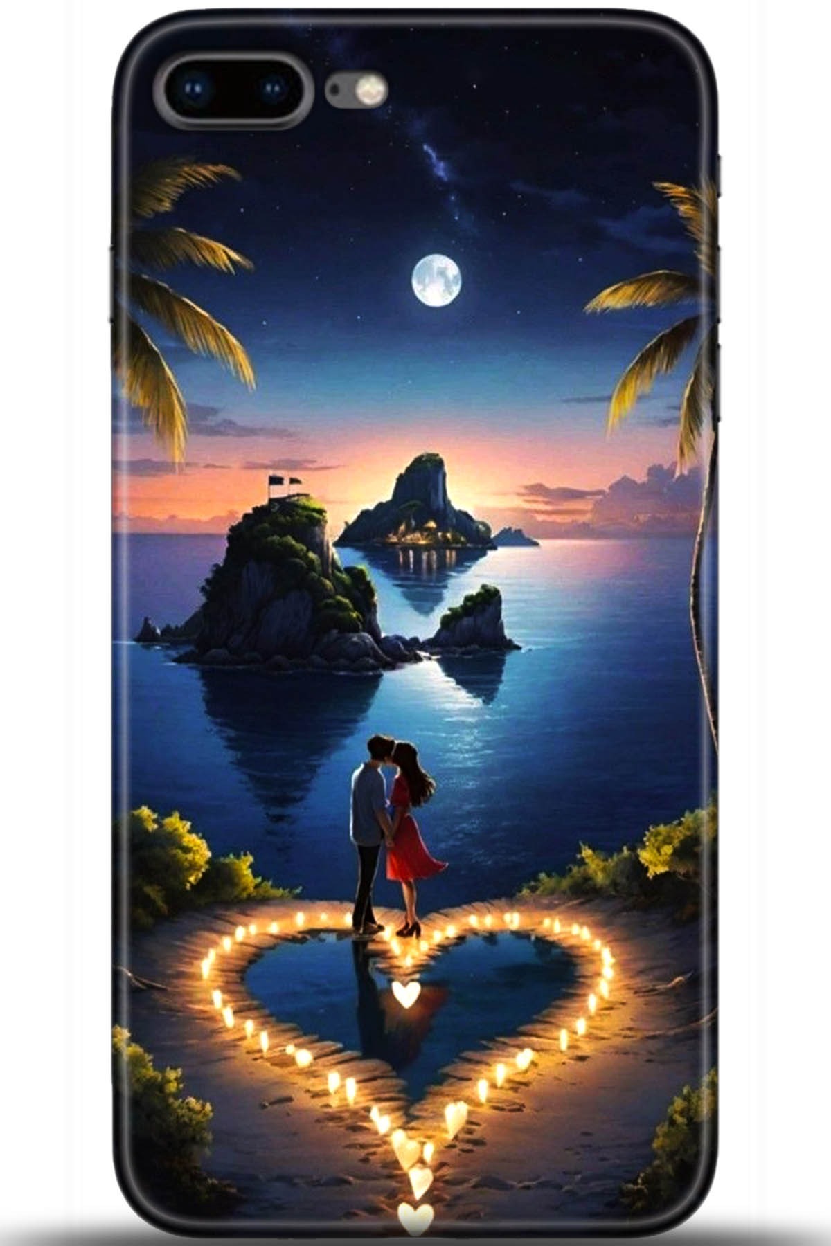 Apple iPhone 7 Plus Uyumlu Kılıf HD Baskılı Kılıf - Followed Institution 5692