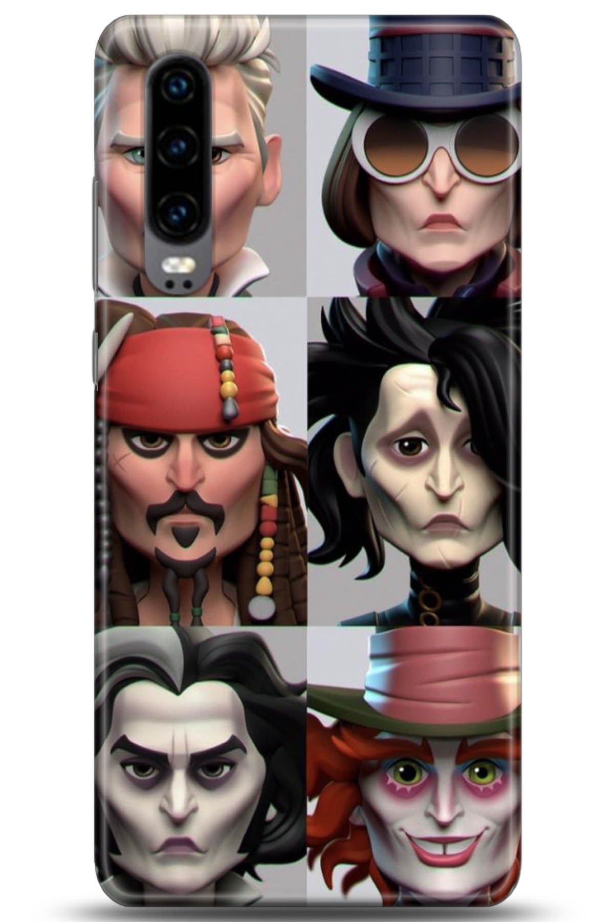 Huawei P30 Uyumlu Kılıf HD Baskılı Kılıf - Followed Institution 5001