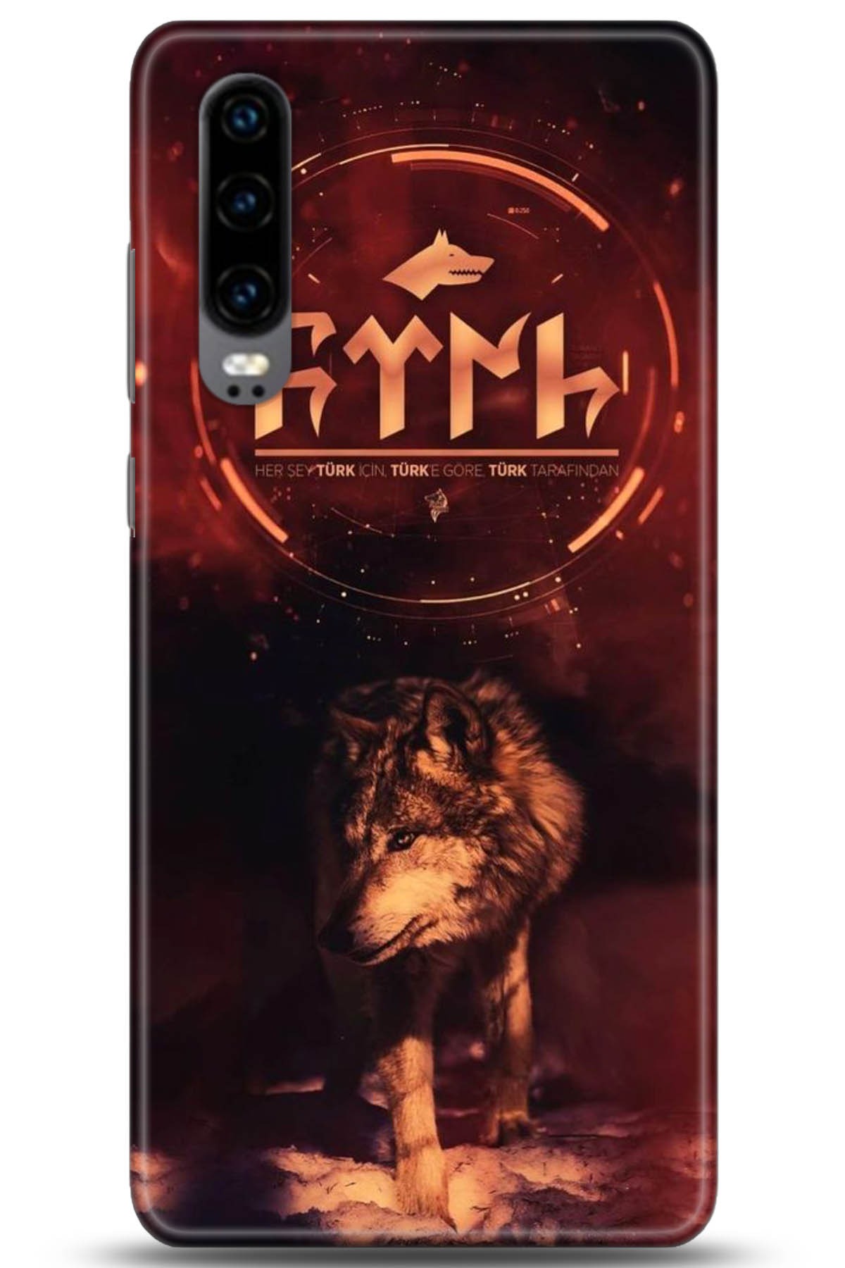 Huawei P30 Uyumlu Kılıf HD Baskılı Kılıf - Followed Institution 5056