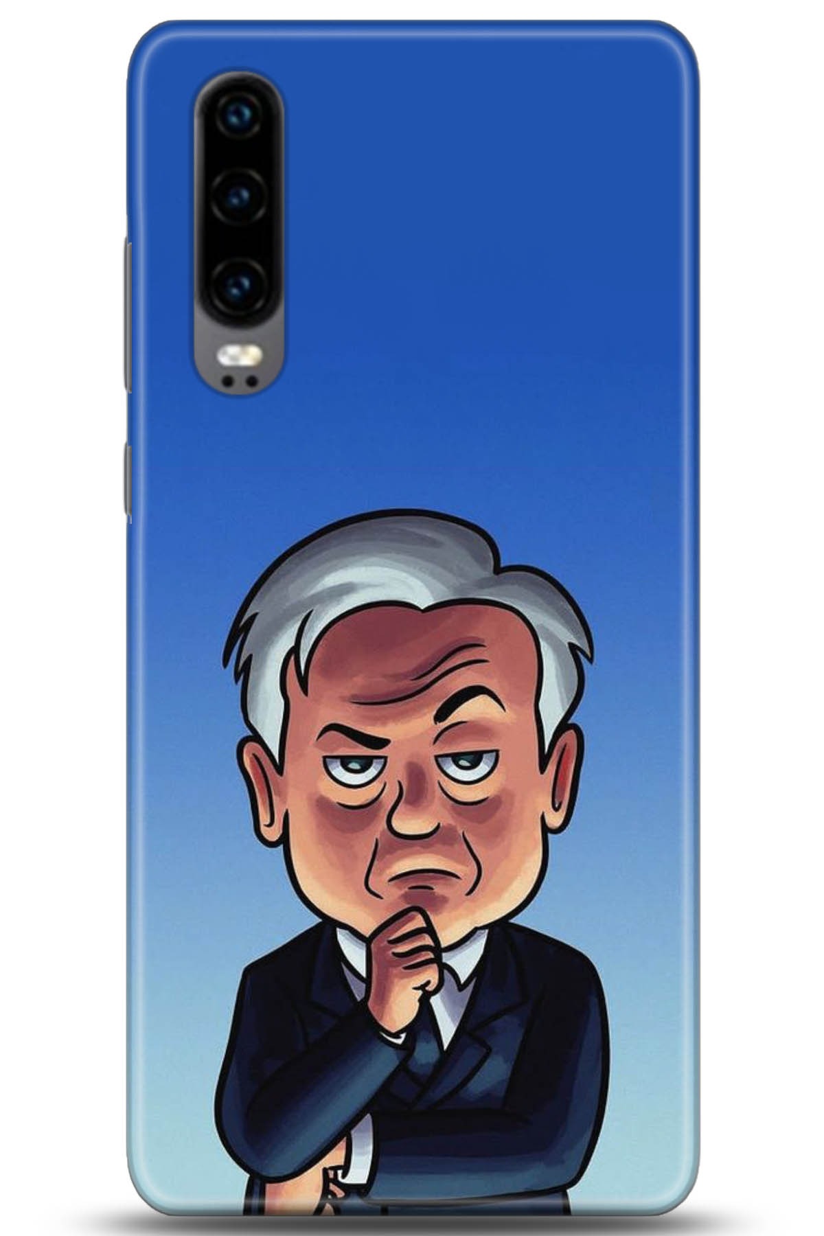 Huawei P30 Uyumlu Kılıf HD Baskılı Kılıf - Followed Institution 5107