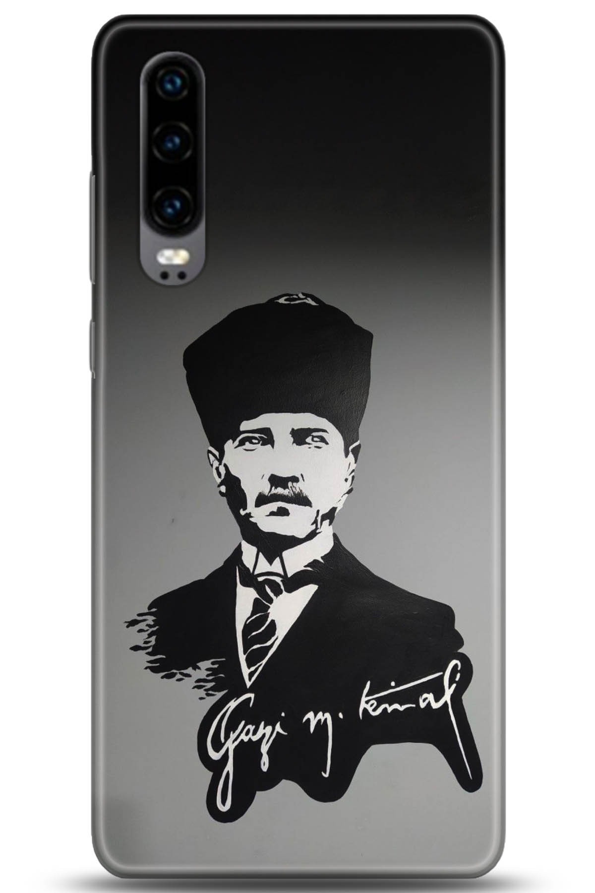 Huawei P30 Uyumlu Kılıf HD Baskılı Kılıf - Followed Institution 5112