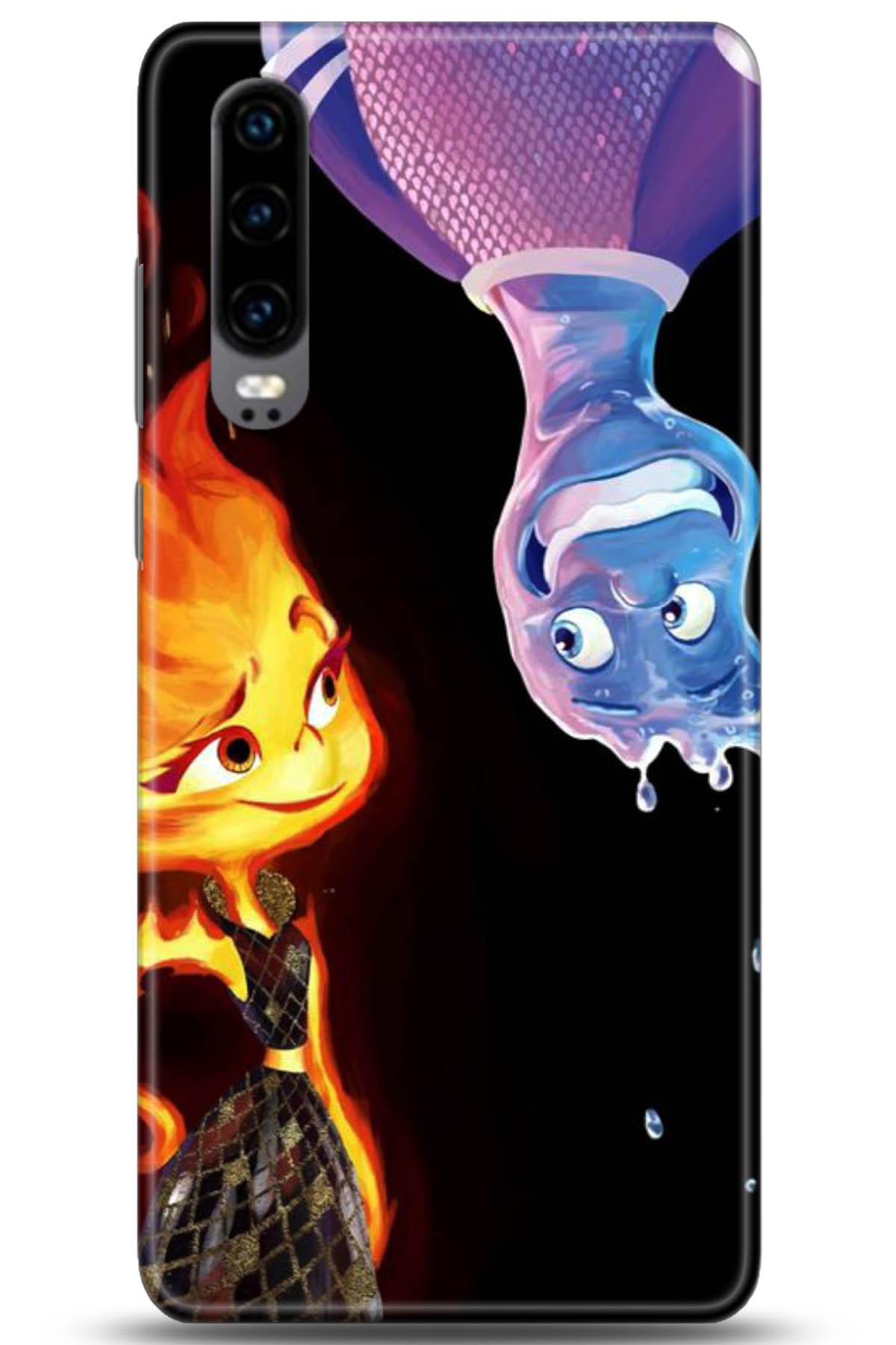 Huawei P30 Uyumlu Kılıf HD Baskılı Kılıf - Followed Institution 5117