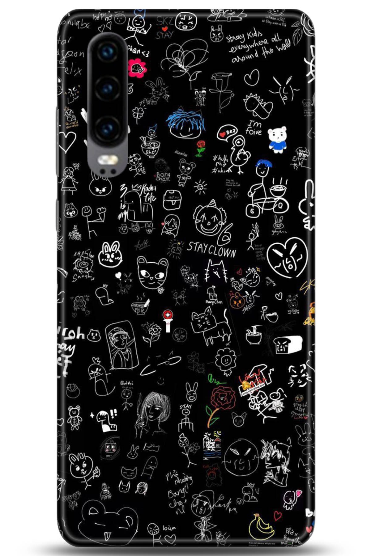 Huawei P30 Uyumlu Kılıf HD Baskılı Kılıf - Followed Institution 5143