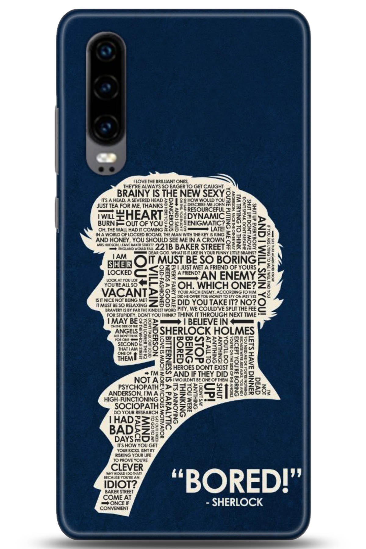 Huawei P30 Uyumlu Kılıf HD Baskılı Kılıf - Followed Institution 5156