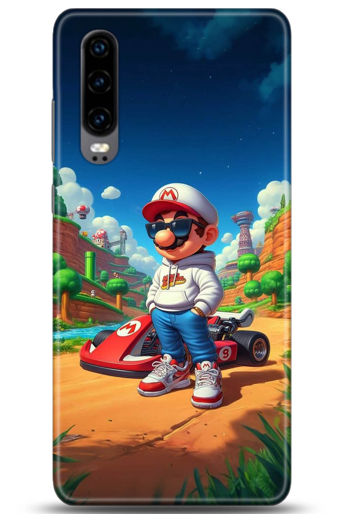 Huawei P30 Uyumlu Kılıf HD Baskılı Kılıf - Followed Institution 5207