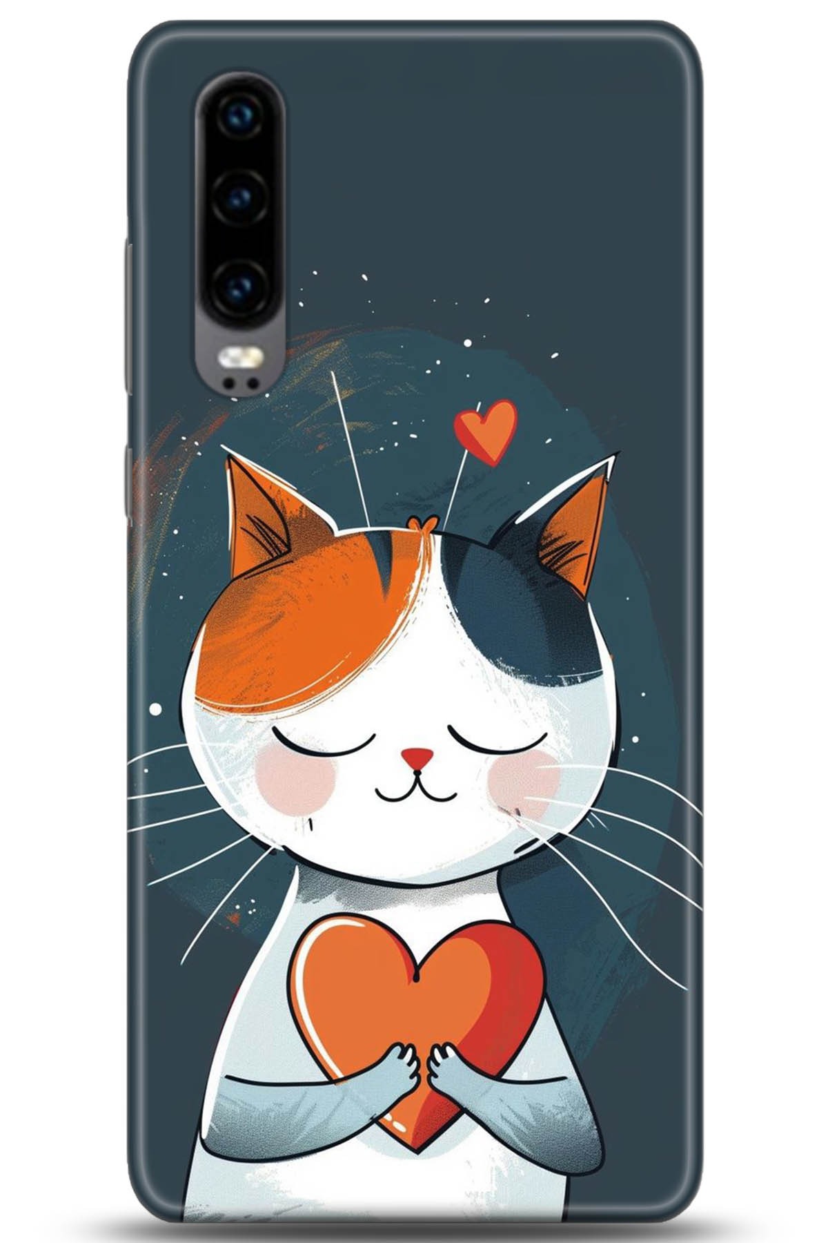 Huawei P30 Uyumlu Kılıf HD Baskılı Kılıf - Followed Institution 5209