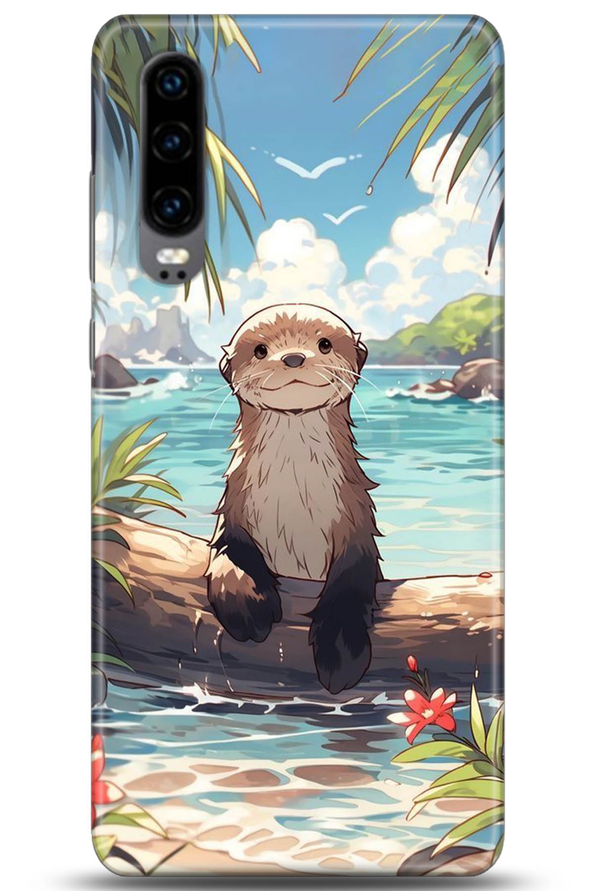 Huawei P30 Uyumlu Kılıf HD Baskılı Kılıf - Followed Institution 5227