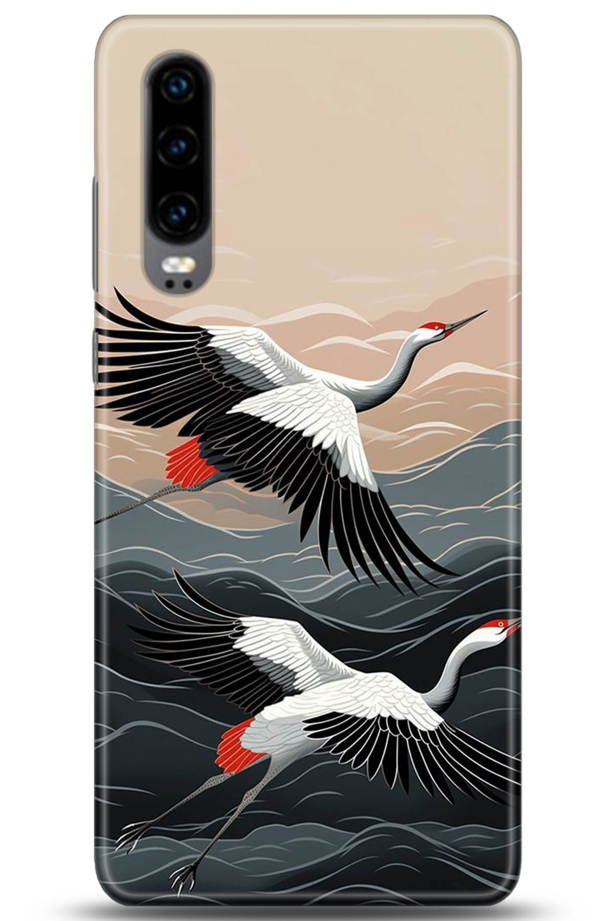 Huawei P30 Uyumlu Kılıf HD Baskılı Kılıf - Followed Institution 5232